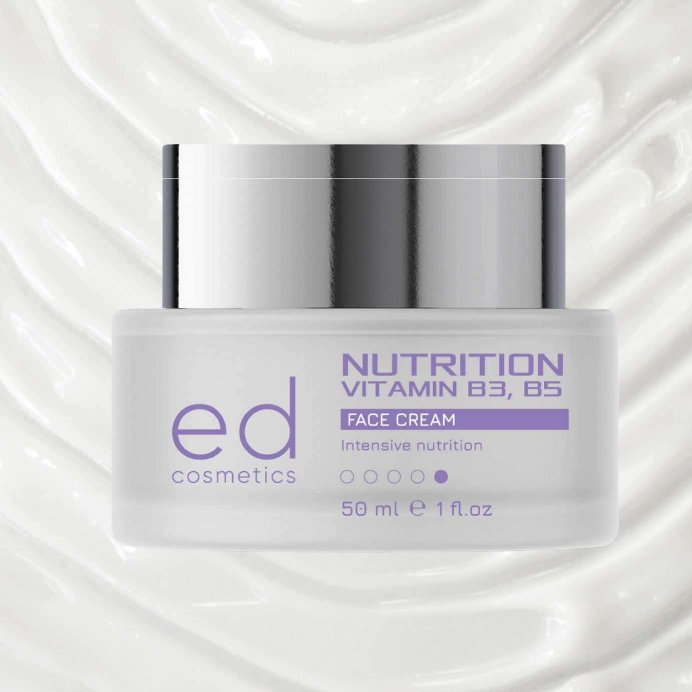 ED COSMETICS Nutrition B3 B5 Creme – Pﬁgmentflecken-Behandlung & Hautregeneration kenbehandlung