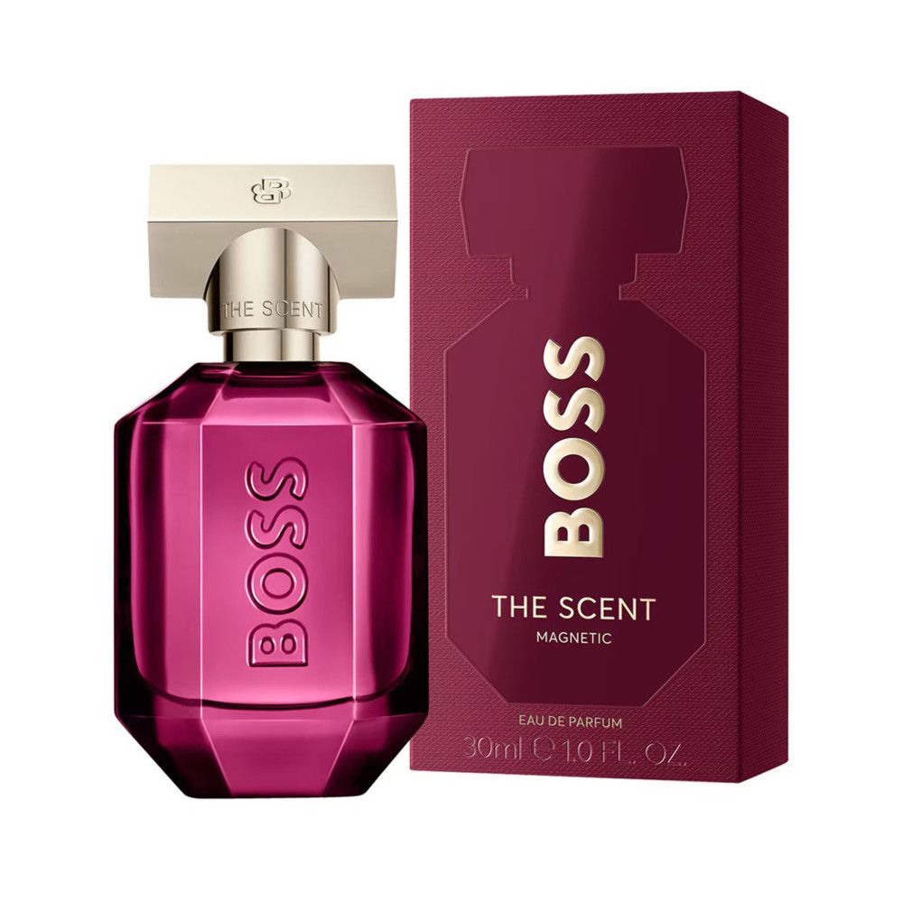 Hugo Boss The Scent Magnetic Eau de Parfum 30ml Flakon und Verpackung.