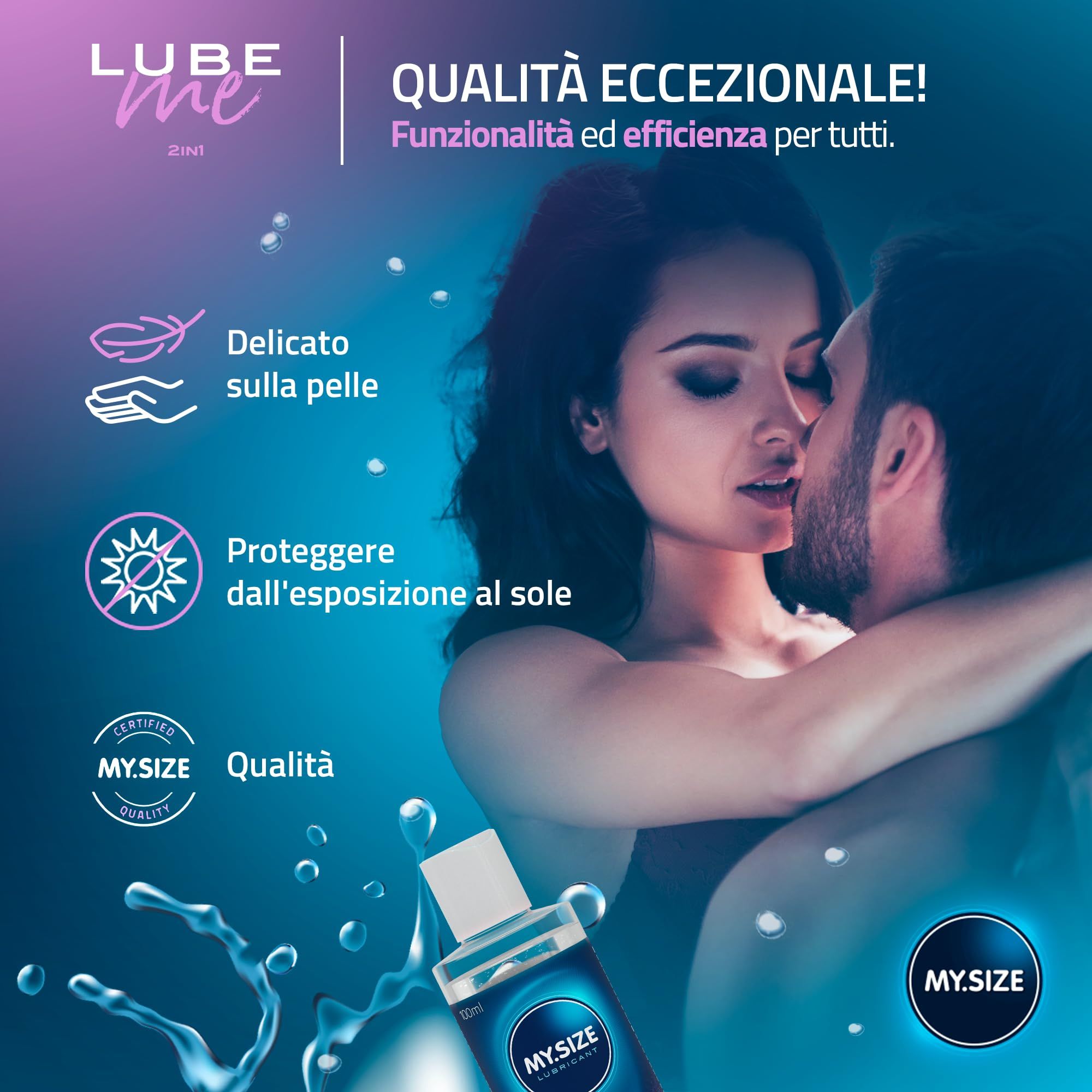 MY.SIZE Lube Me 2in1 Gleitgel