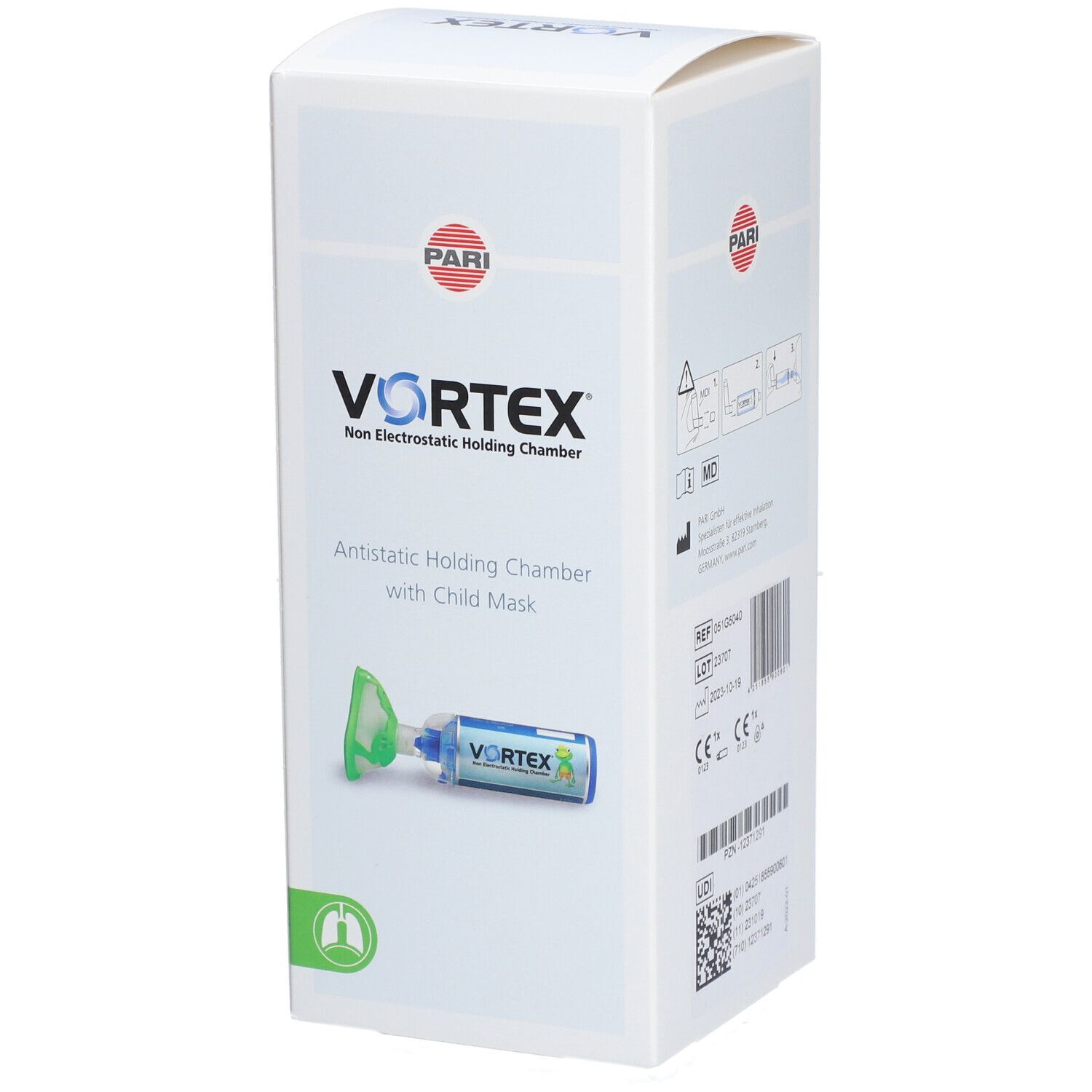 VORTEX mit Kindermaske ab 2 Jahren