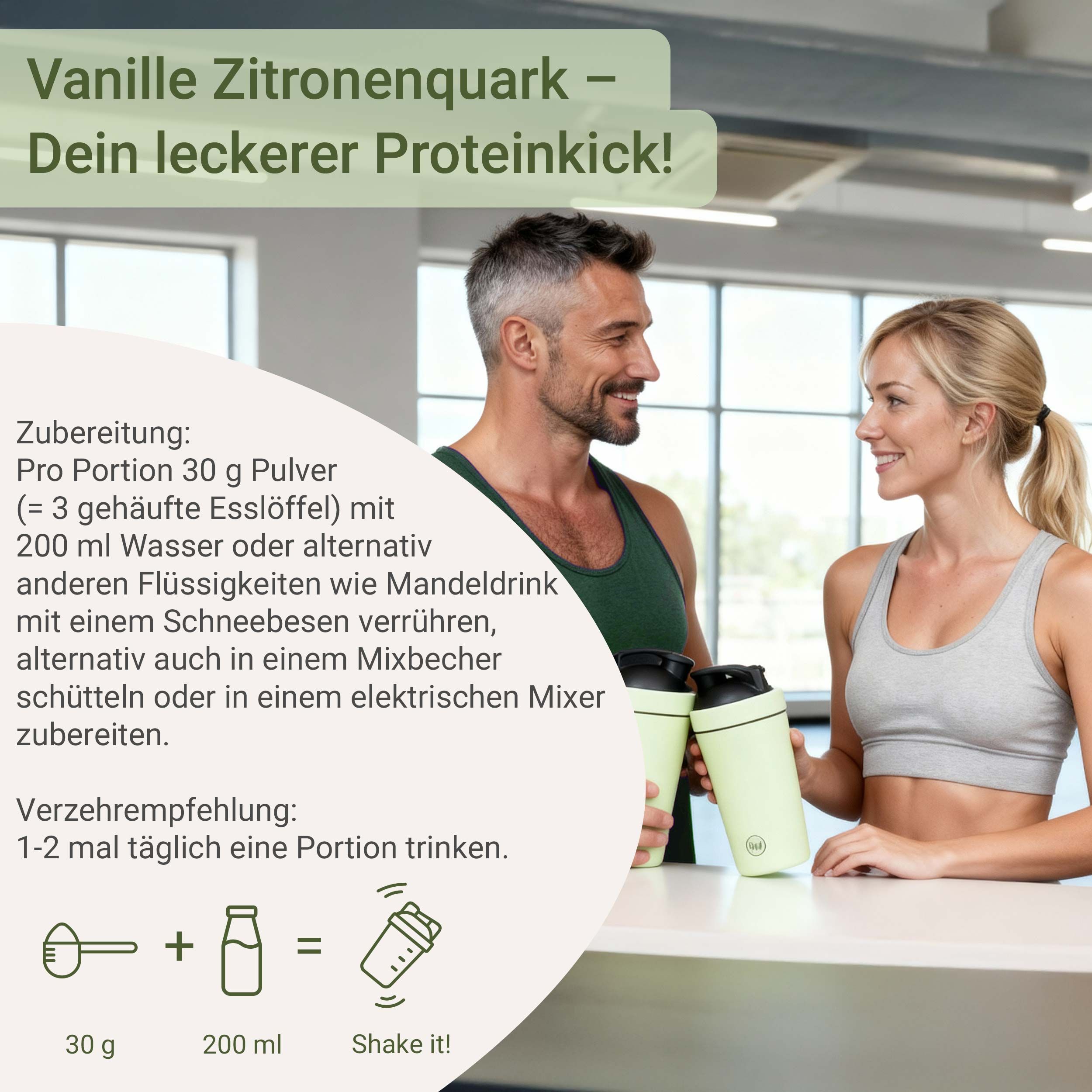 for you Whey Protein Isolate Doppelpack