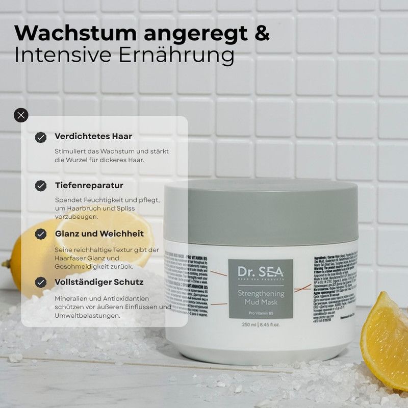 DR. SEA – Schlamm-Haarmaske mit Pro-Vitamin B5