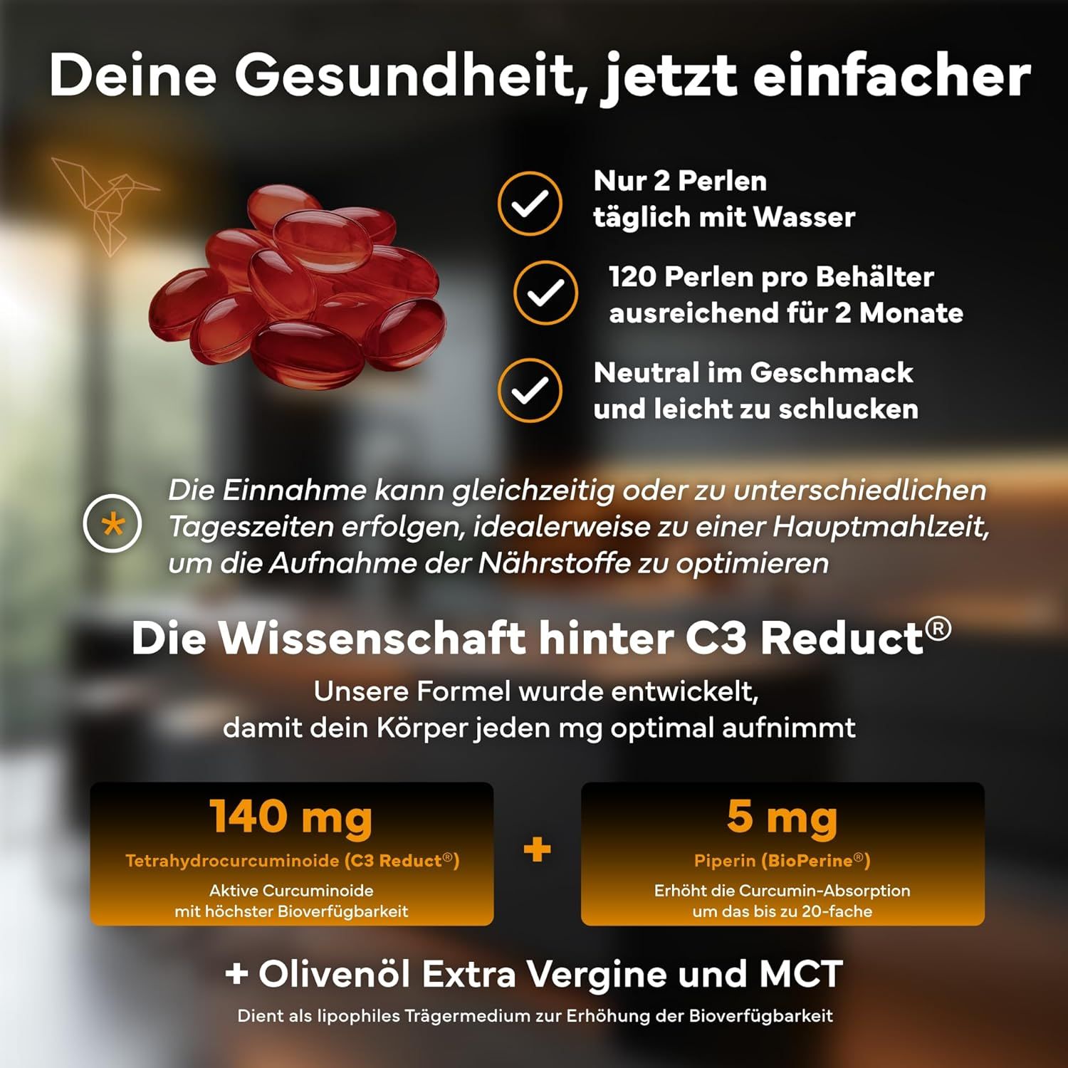 SEVENS NUTRITION Kurkuma Kapseln