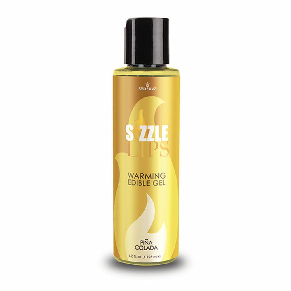 All Over Gleitmassagegel Sizzle Lips Sensuva Piña Colada