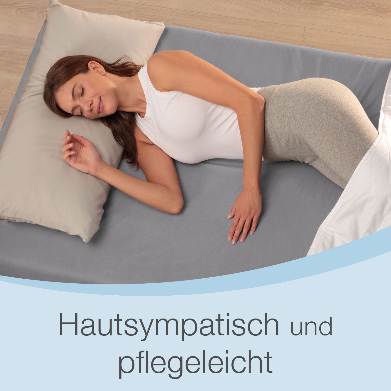 ELONEO Spannbettlaken 75x195x15cm Gummizug: rundum für rutschfesten Sitz und leichtes Beziehen