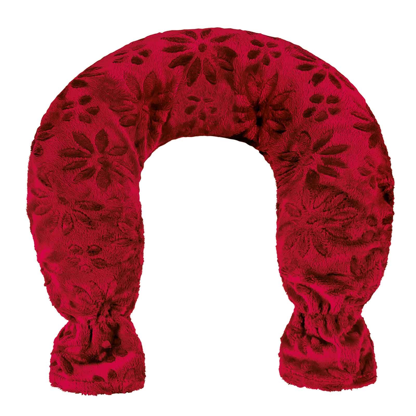 Sänger Wärmflasche Nacken Flausch Brombeere