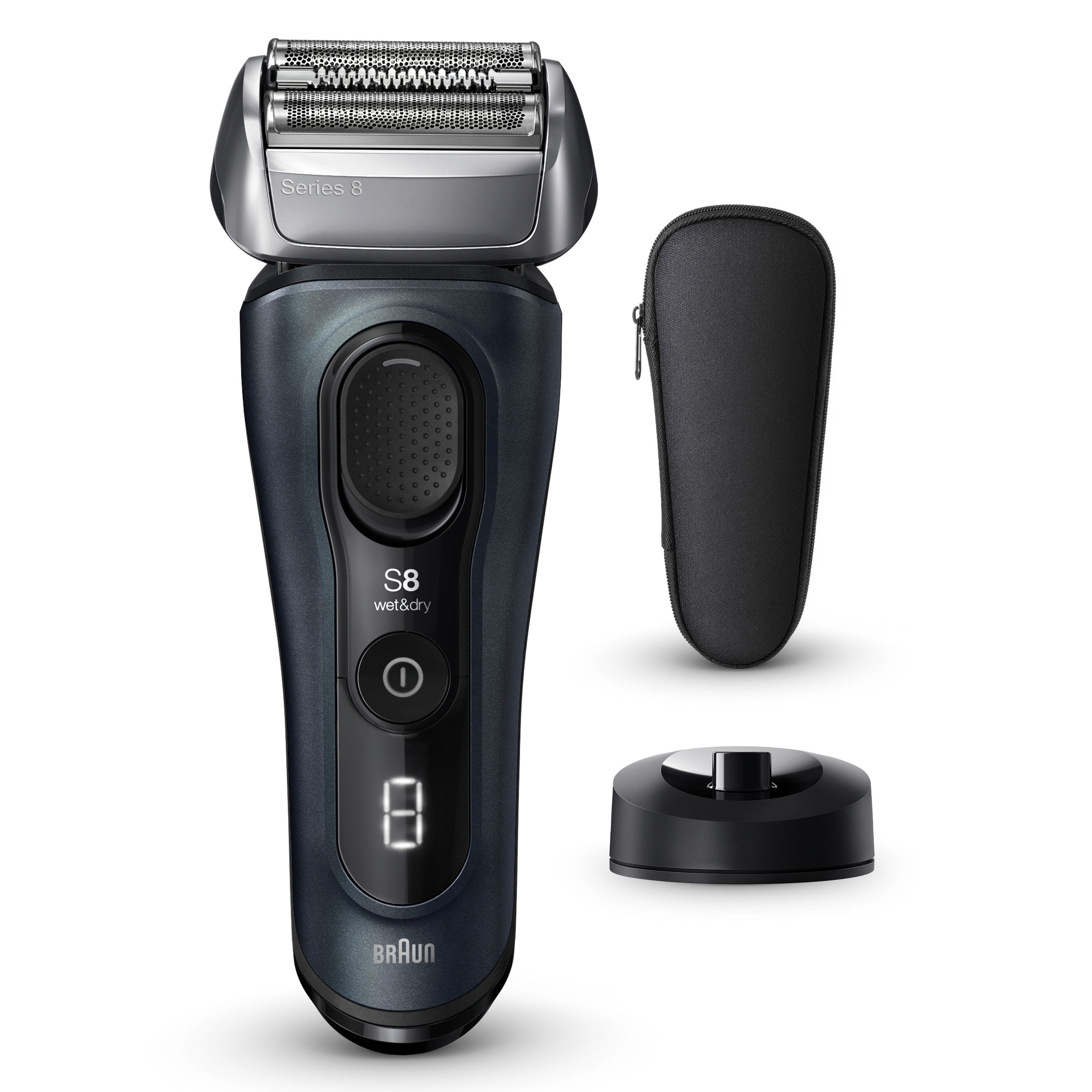 Braun - Elektrischer Rasierer für Männer "Series 8 8513s" Grey