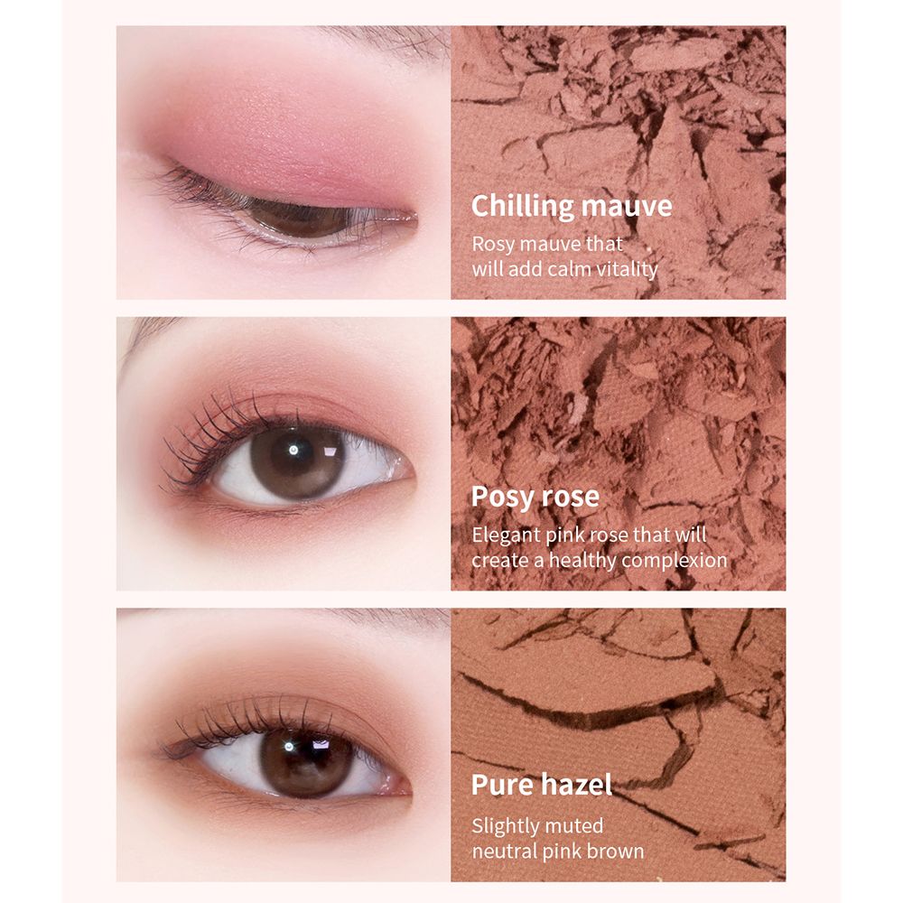 BLACK ROUGE Colordation Mood Palette Eyeshadow MP02 ROSYDATION