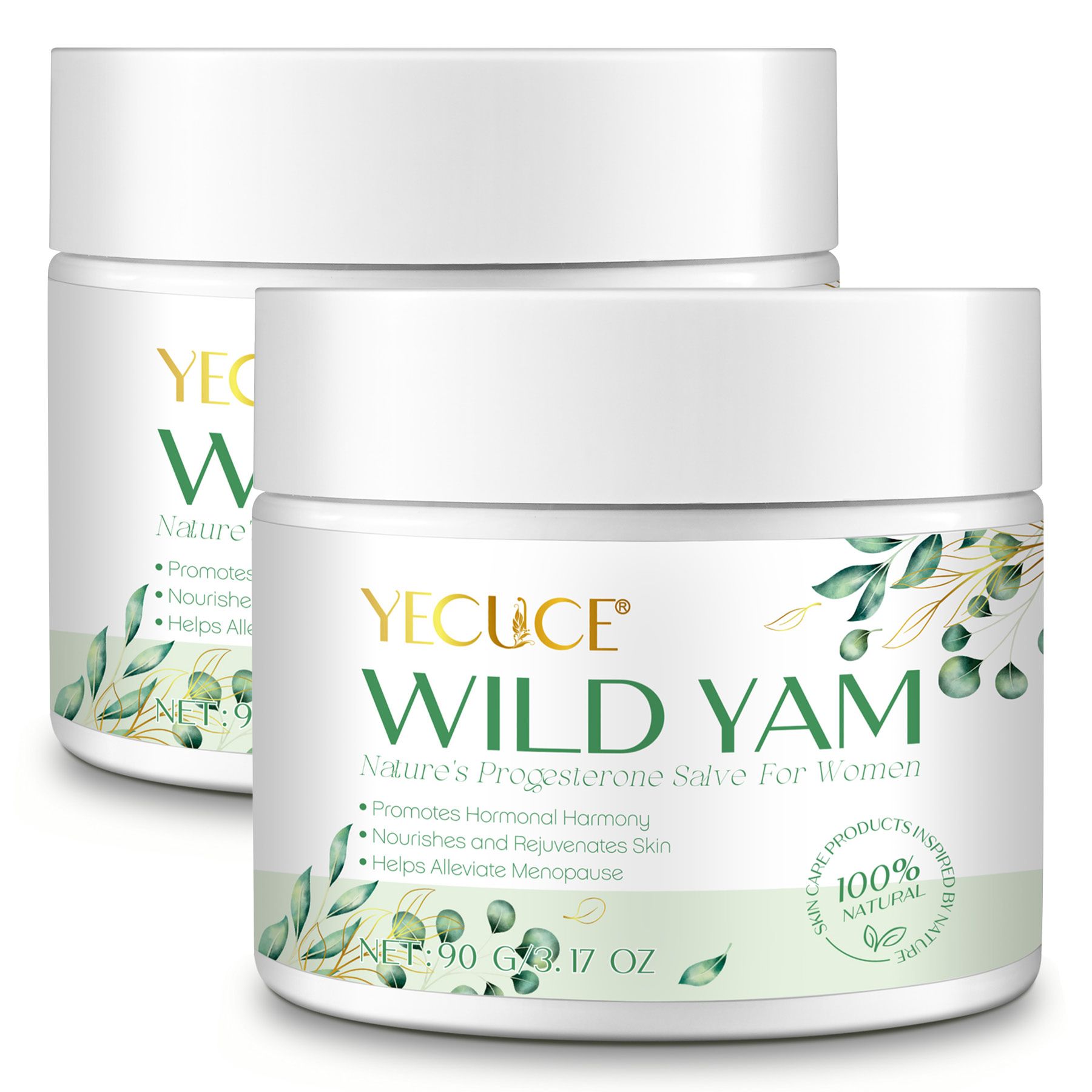 P-Beauty Tagescreme Wild Yam Cream Yamswurzel Damen Hautcreme Hormonhaushalt