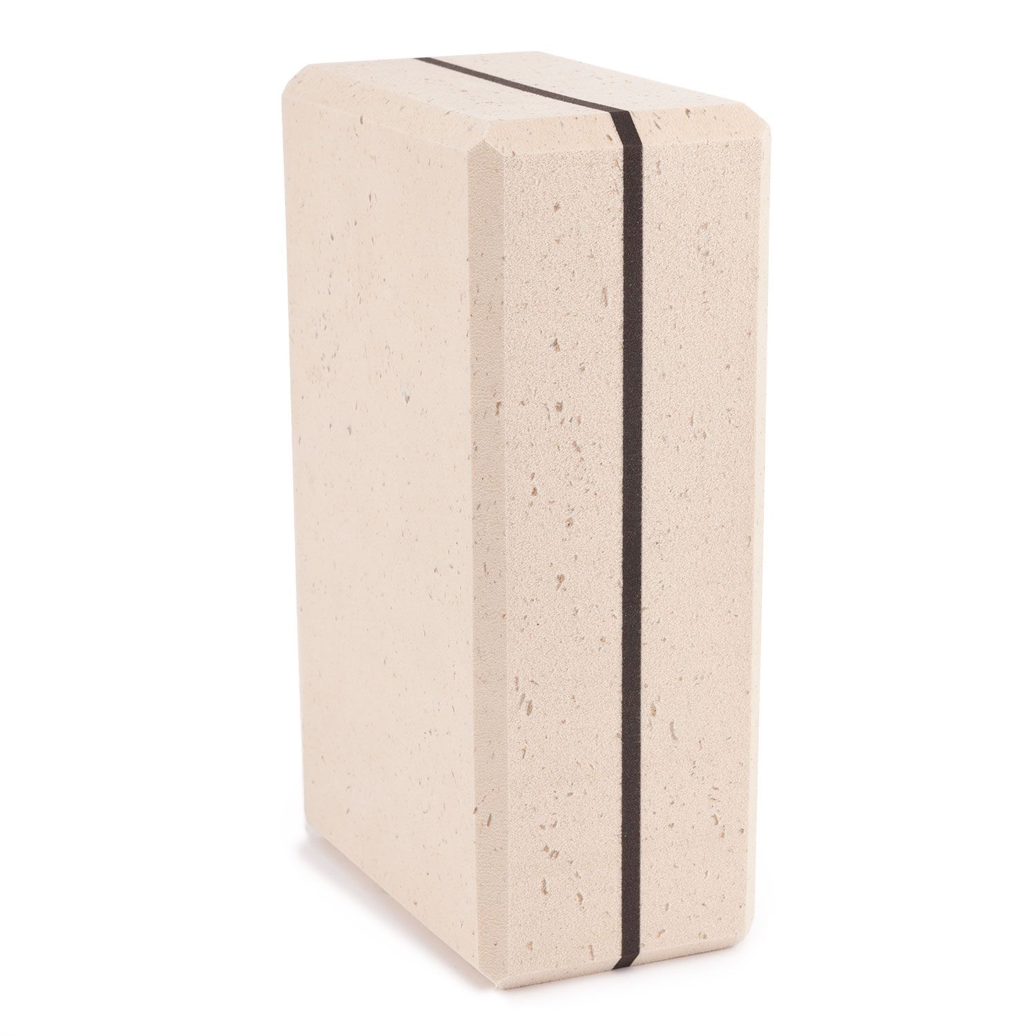 Yoga Asana Brick Bamboo beige EVA Schaum m. Bambus 933BEC