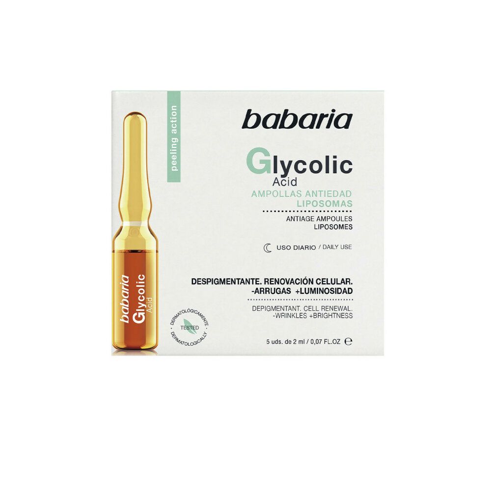 Babaria Glycolic Acid Cell Renewal Ampoules 5 x
