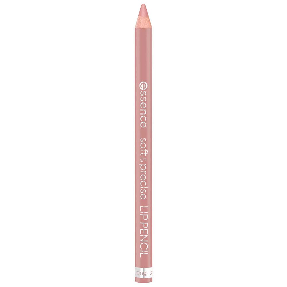 Essence Lippenkonturenstift. Rosa Stift mit Spitze. Aufschrift: soft & precise LIP PENCIL.