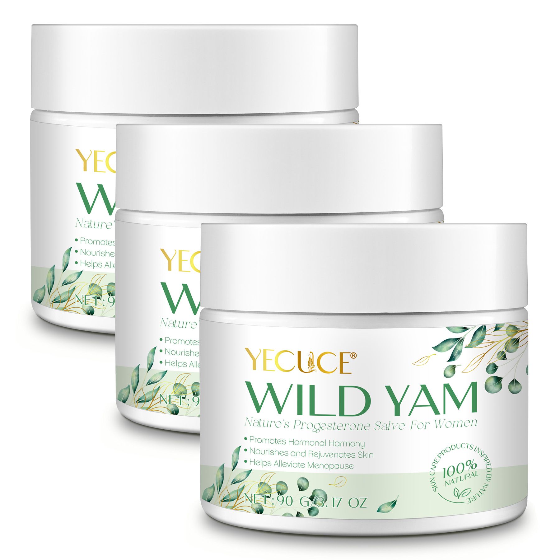 P-Beauty Tagescreme Wild Yam Cream Yamswurzel Damen Hautcreme Hormonhaushalt