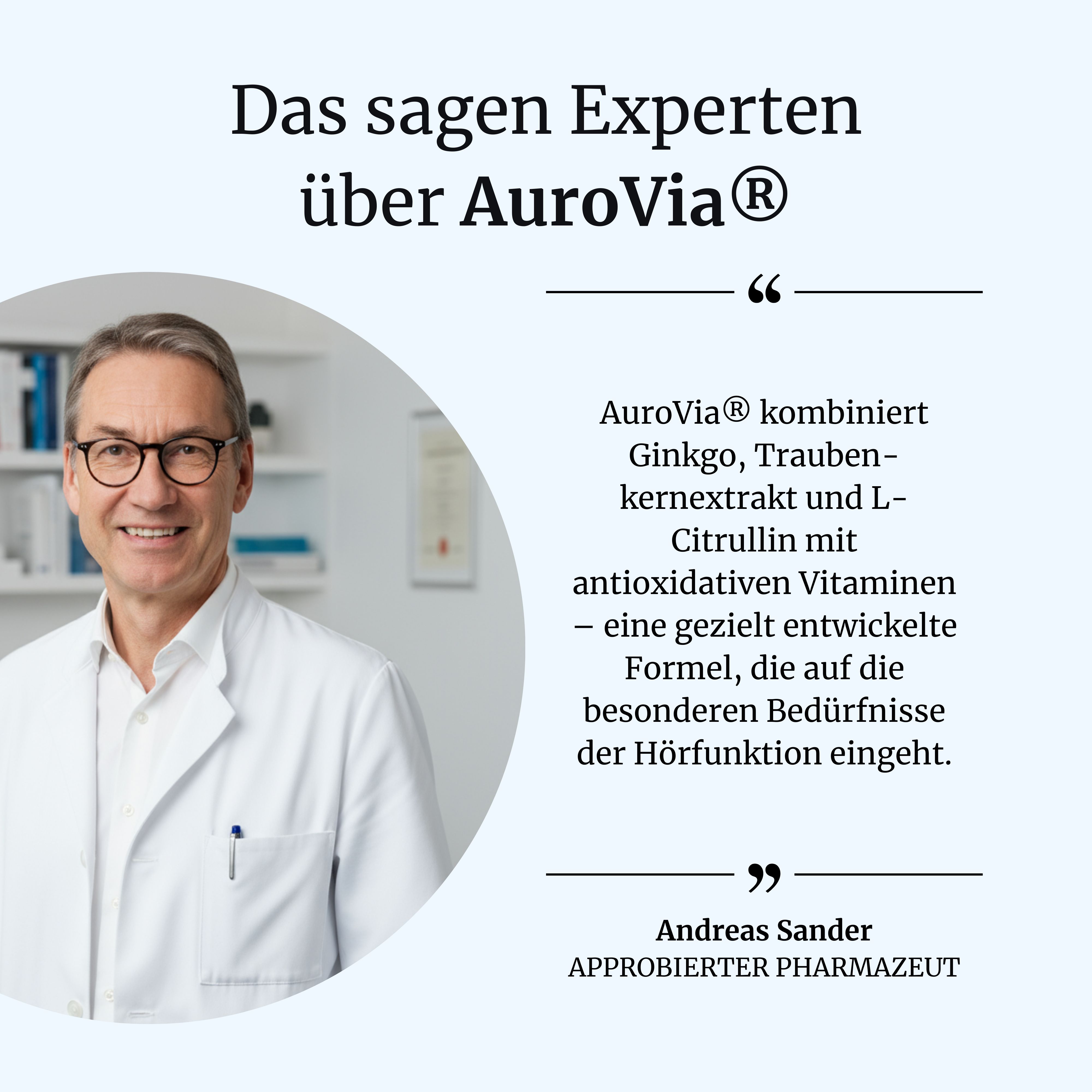 FORTEA® AuroVia® intens – Ohren & Hörfunktion