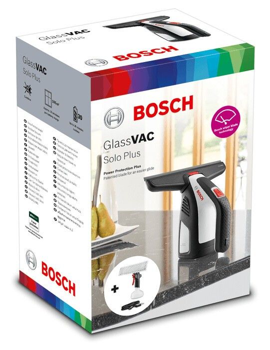 Bosch GLASSVAC mit Sprühflasche Fenster- und Glasreiniger