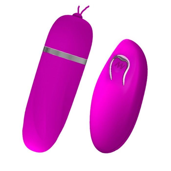 Zwei pinke Vibratoren, einer oval, einer zylindrisch mit silbernem Ring und Herz-Symbol.