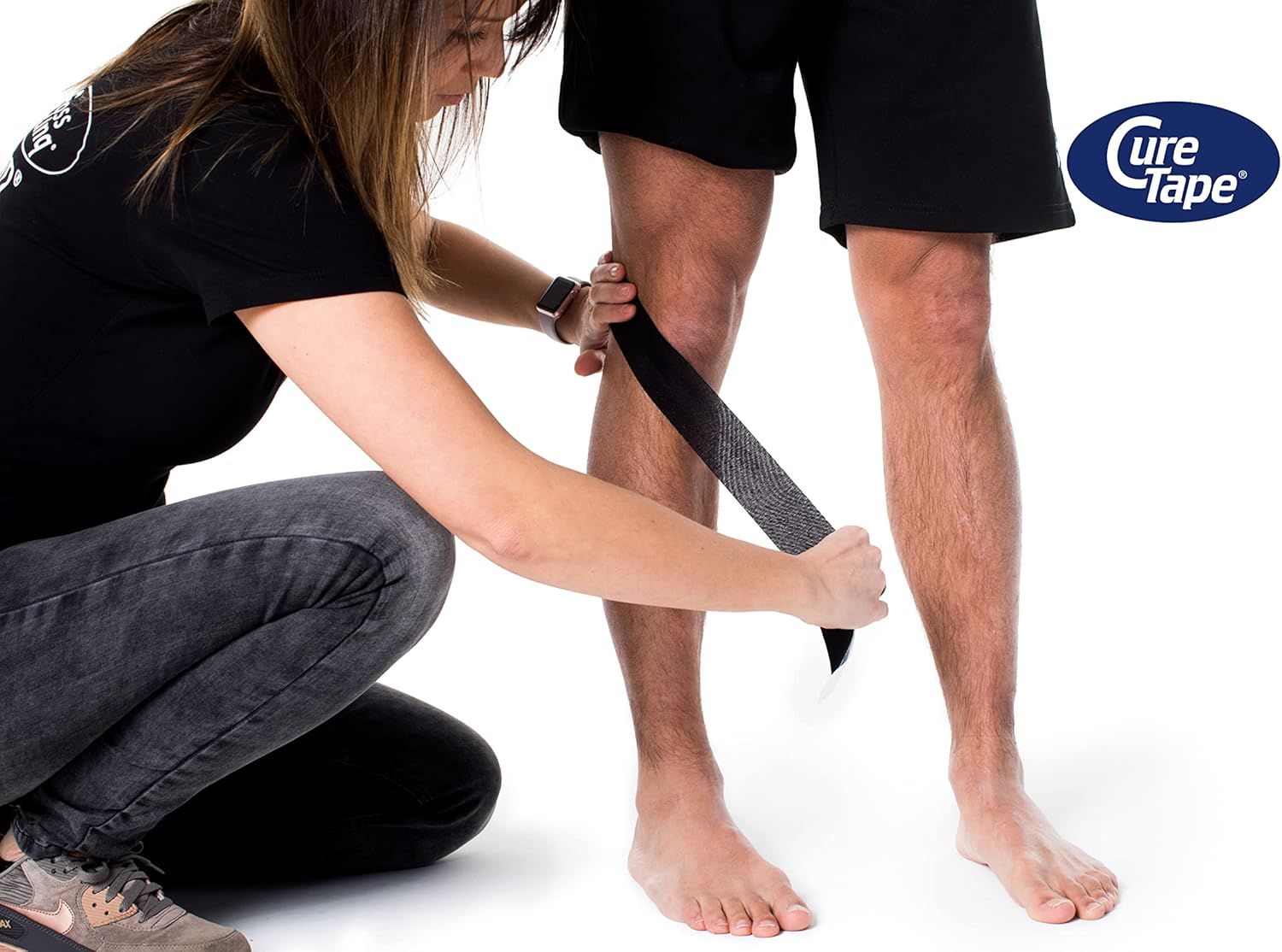 CureTape® Kinesiologie Tape Schwarz