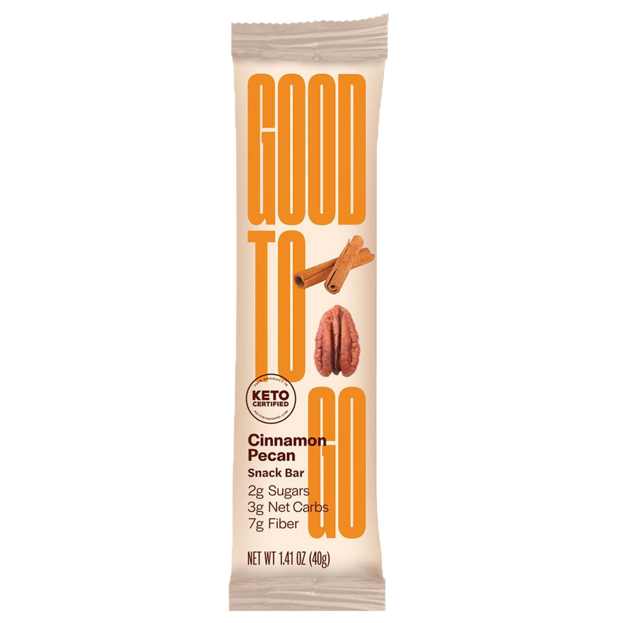 GoodtoGo KETO Riegel - Cinnamon Pecan