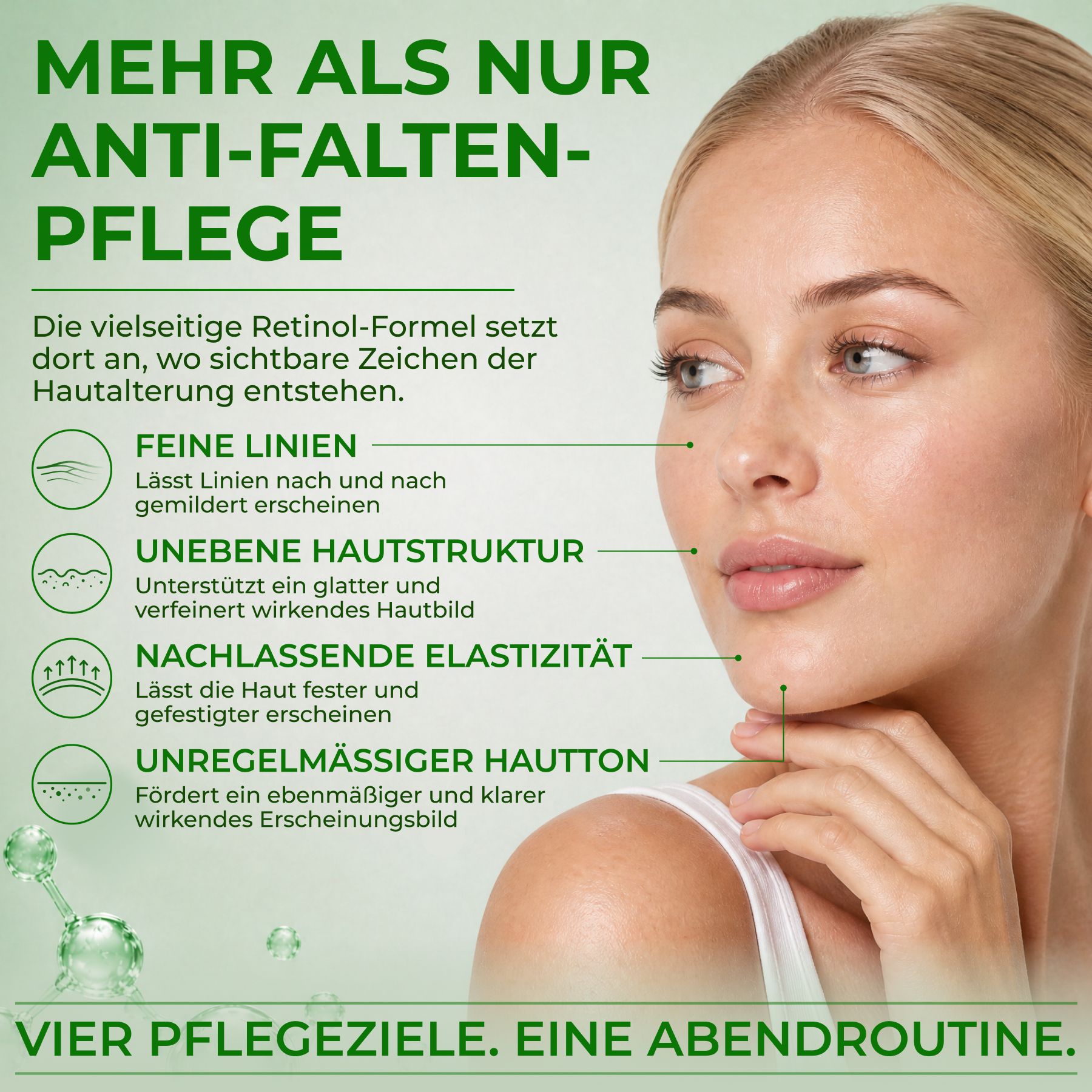 P-beauty Gesichtsserum Retinol Serum Hyaluronsäure Vitamin B5 C E