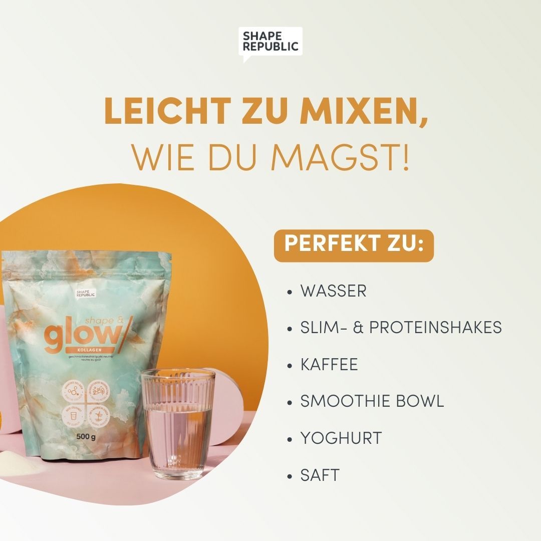 Shape & Glow Kollagen Pulver [500g] - Shape Republic