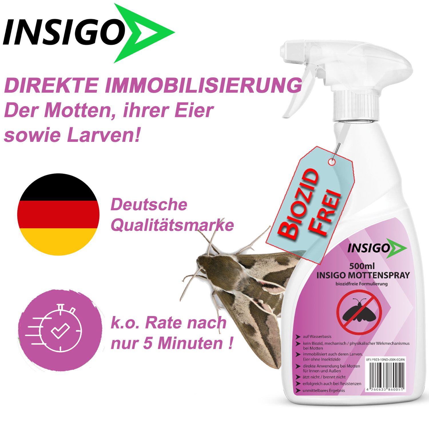 INSIGO Mottenspray