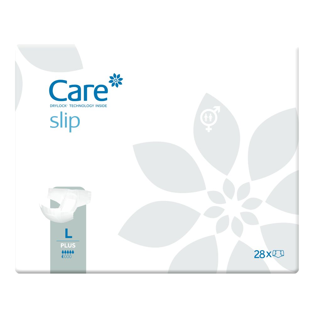 Verpackung Dailee Care Slip Plus, Größe L, 28 Stück.