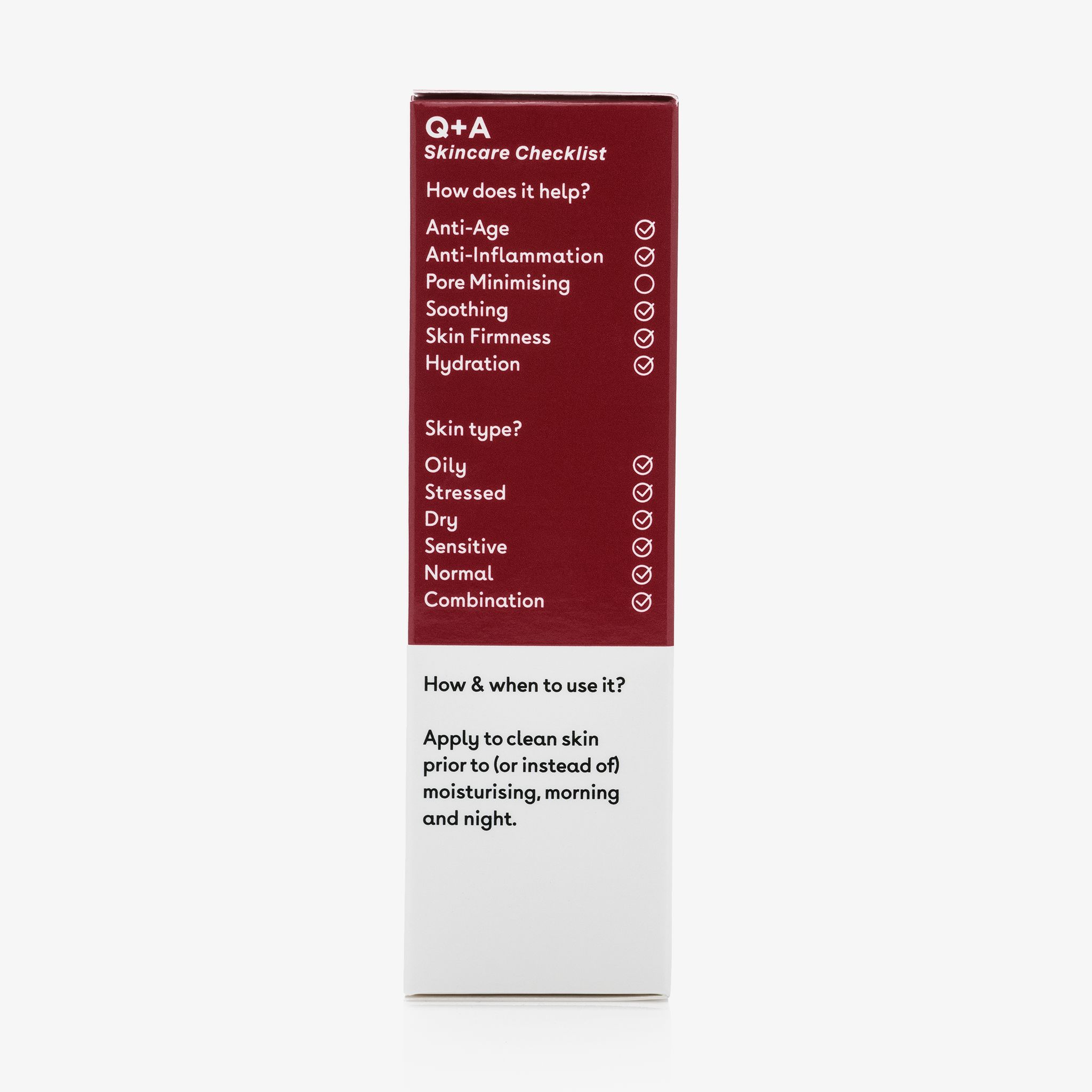 Q + A Skin Hyaluronic Acid Facial Serum