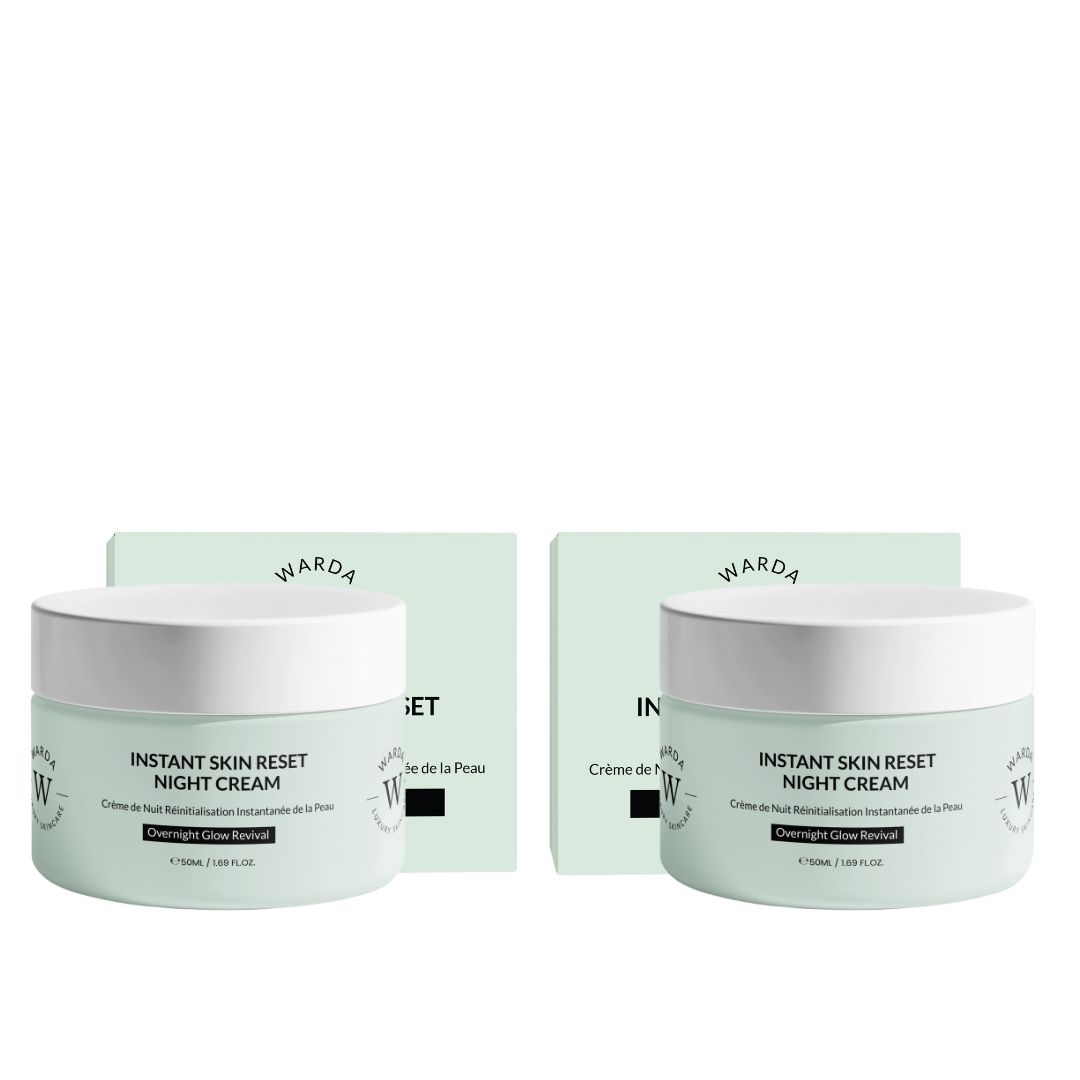 Warda Luxury Skincare Instant Skin Reset Nachtcreme Duo
