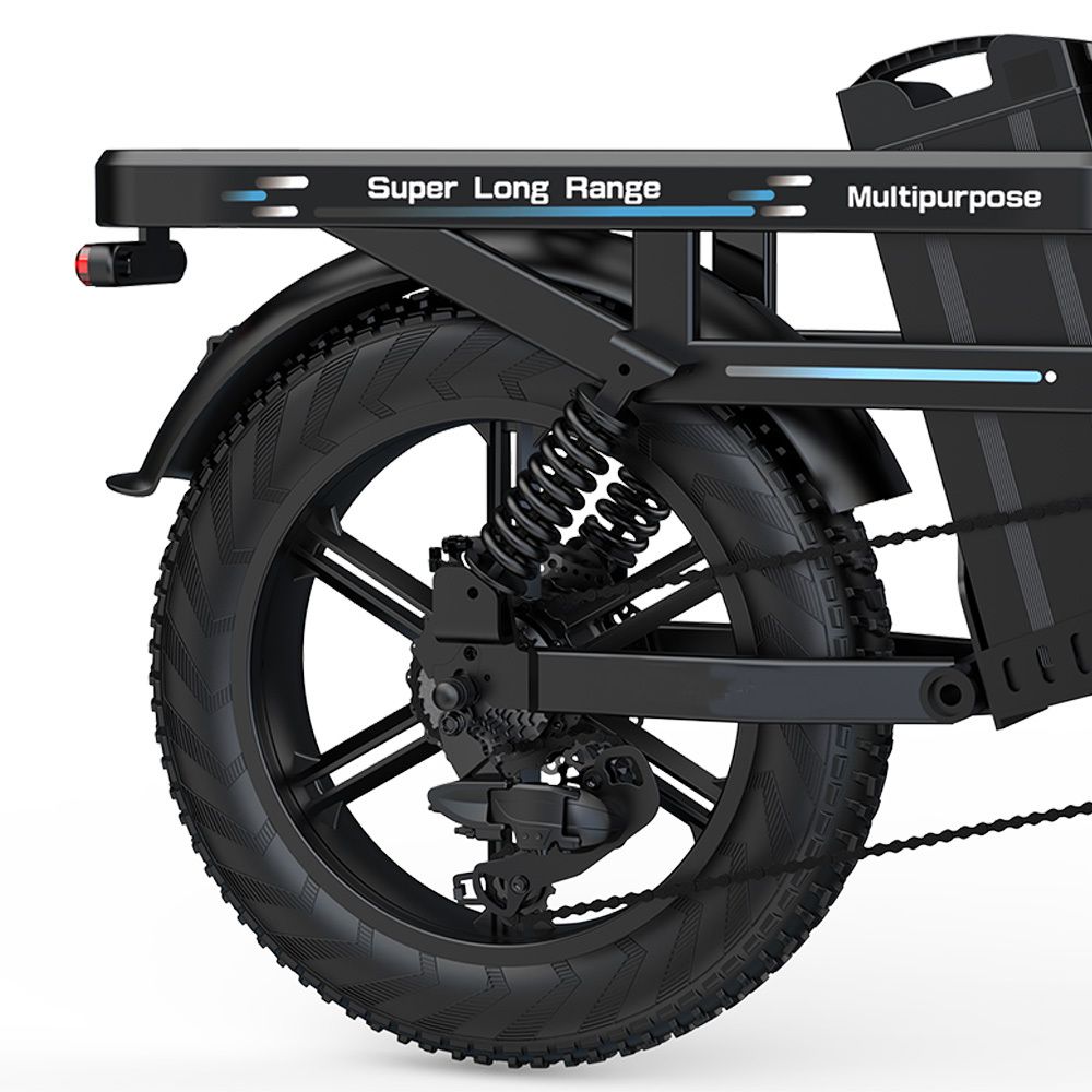 G-FORCE DE-S Elektrisches Lastenrad, 48V 45Ah Akku, Doppelfederung