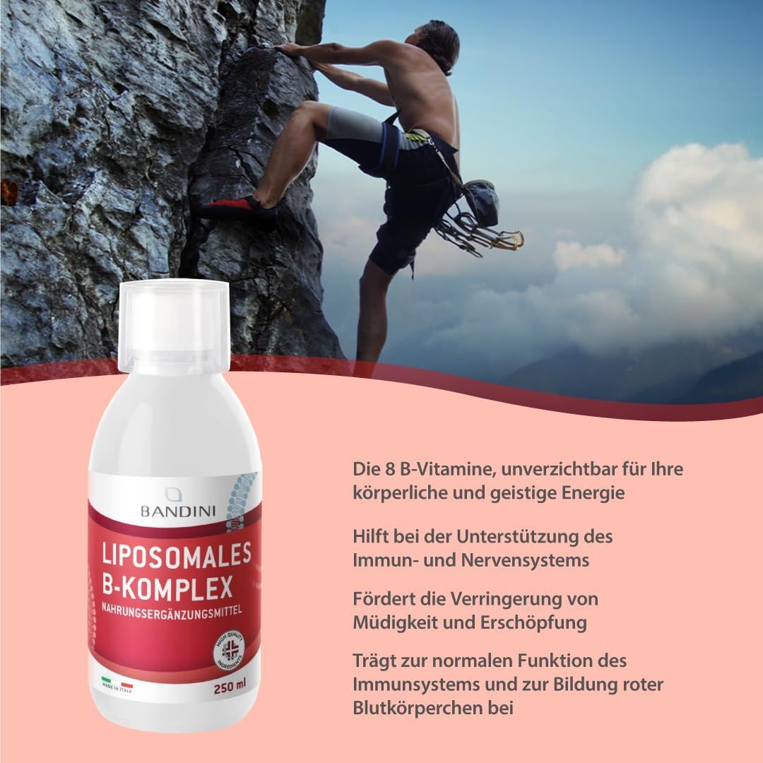 Bandini Vitamin B Komplex Liposomal Flüssigformat