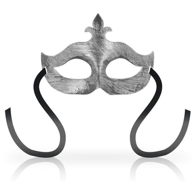 Ohmama - Masken Flower De Lis Silber Maske