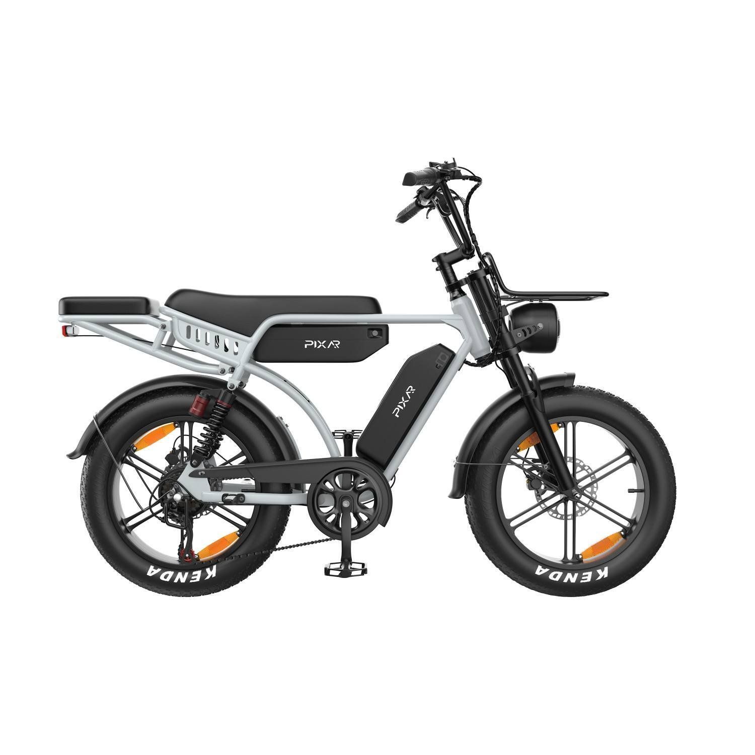PIXAR M9 Vollgefedertes E-Bike mit 48V 35Ah Doppelakku