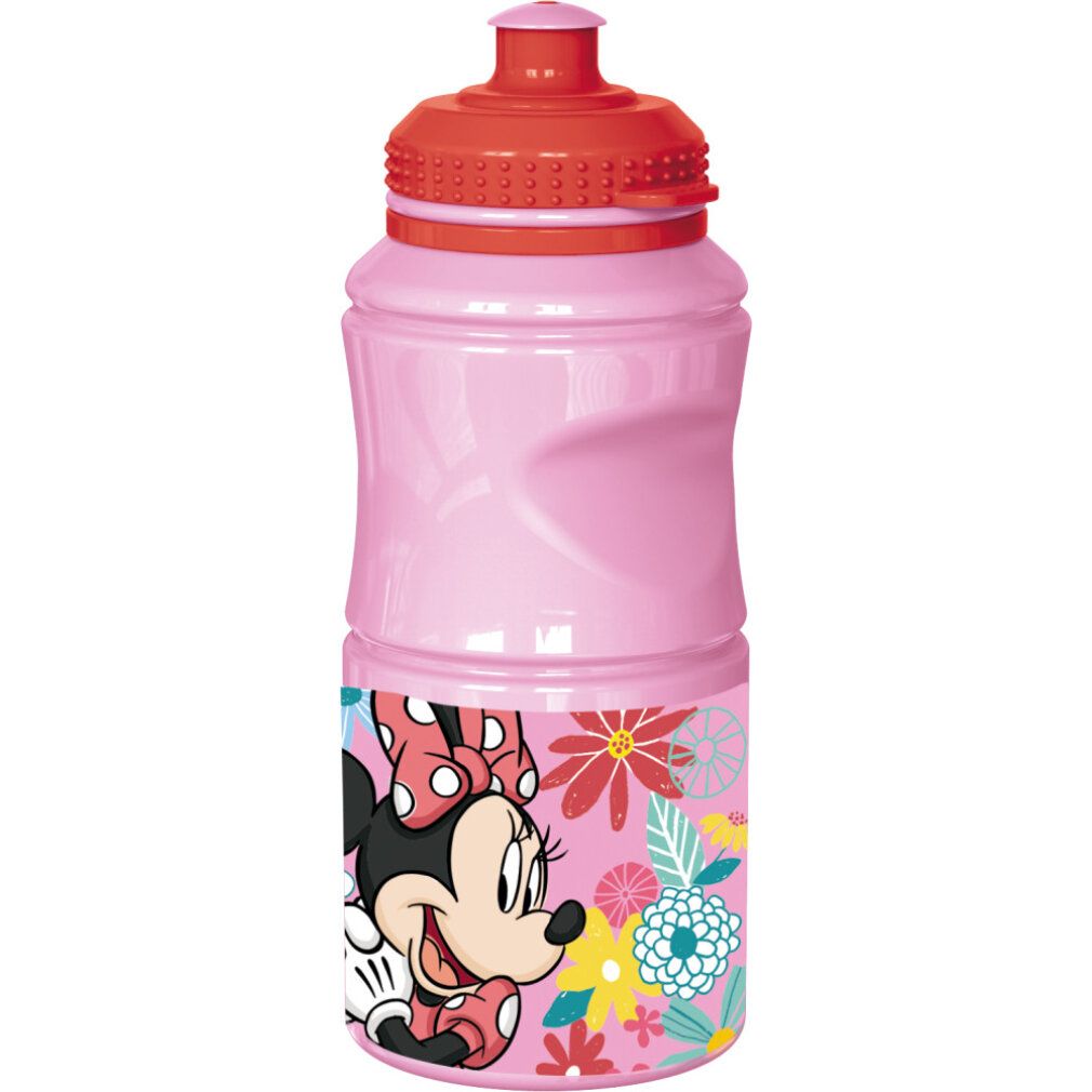 stor Minnie Mouse Trinkflasche