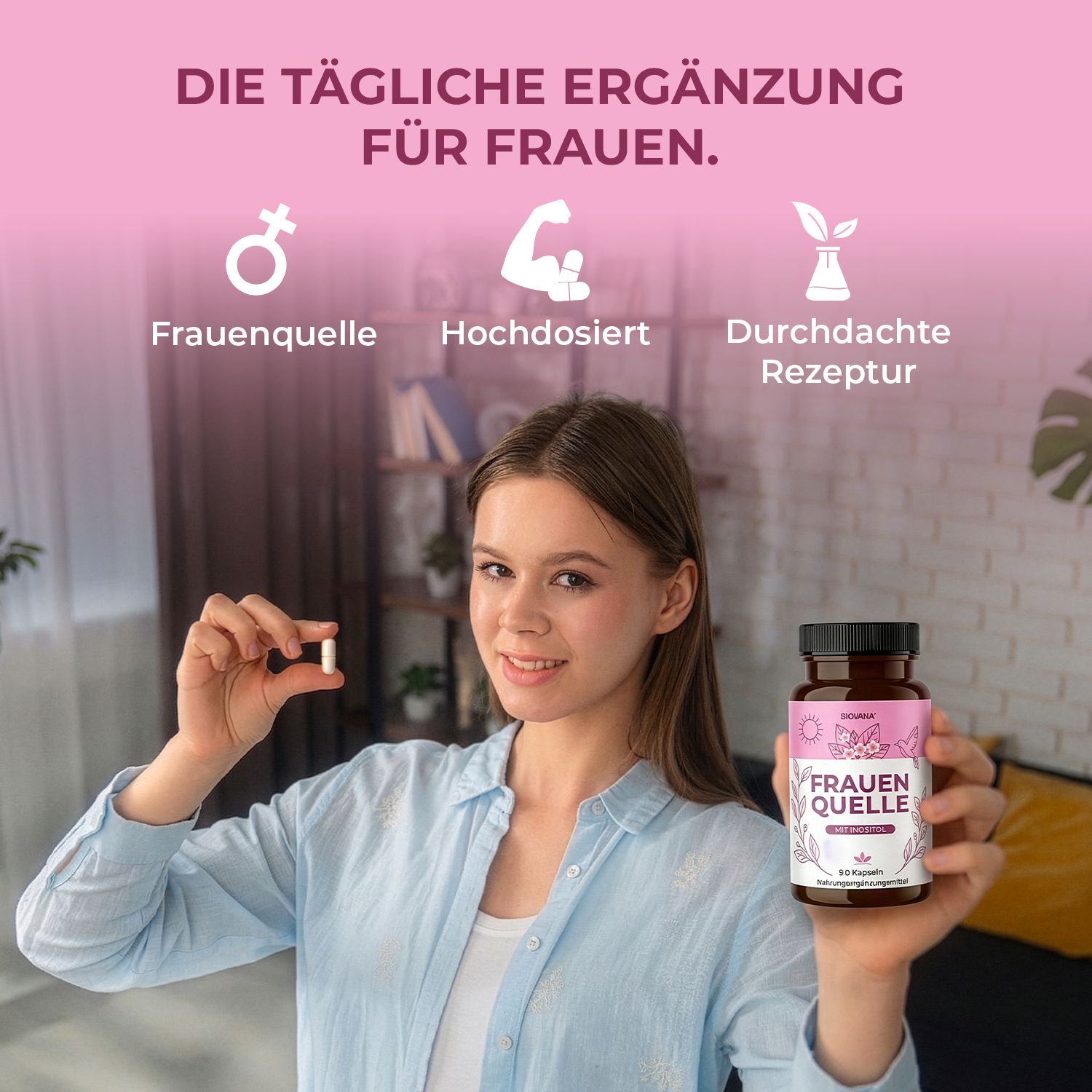 Frauenquelle Kapseln