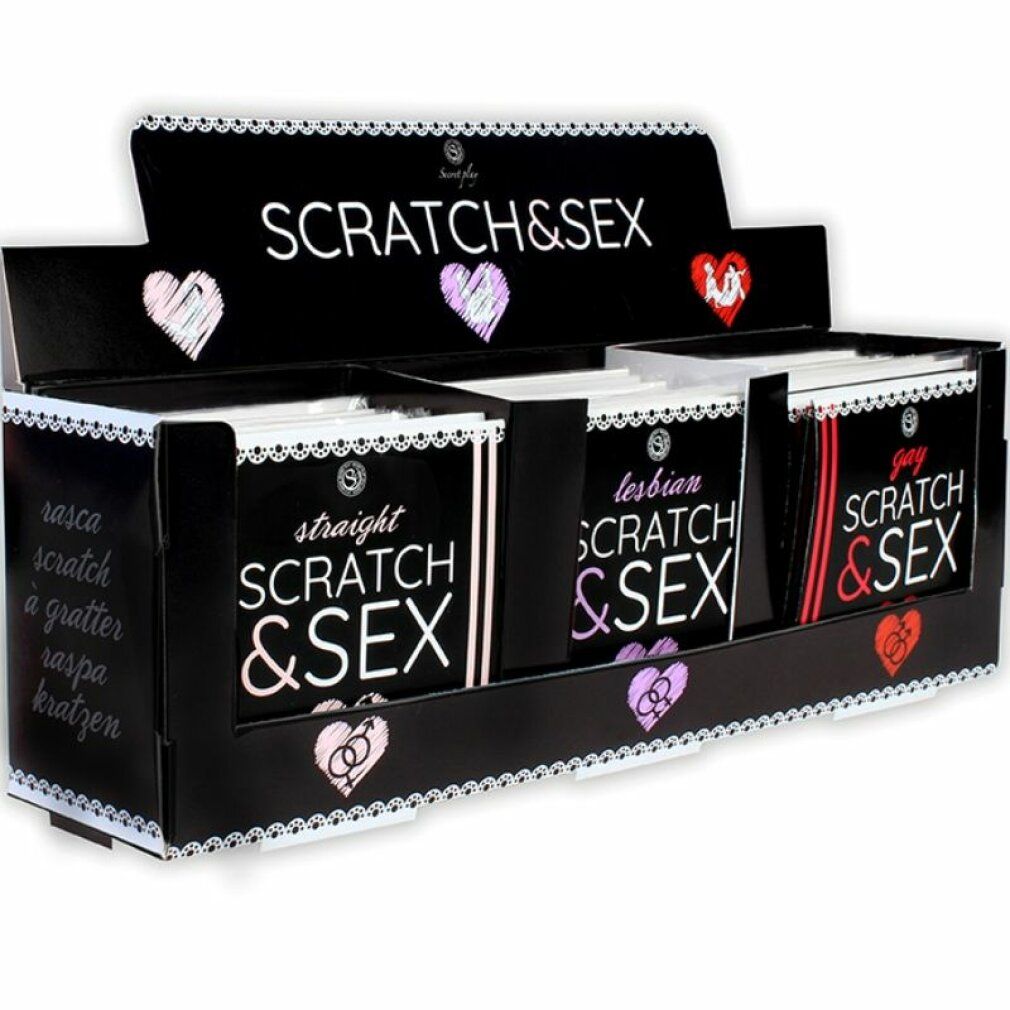 Secretplay display + scratch & sex postures es/en/fr/pt/de