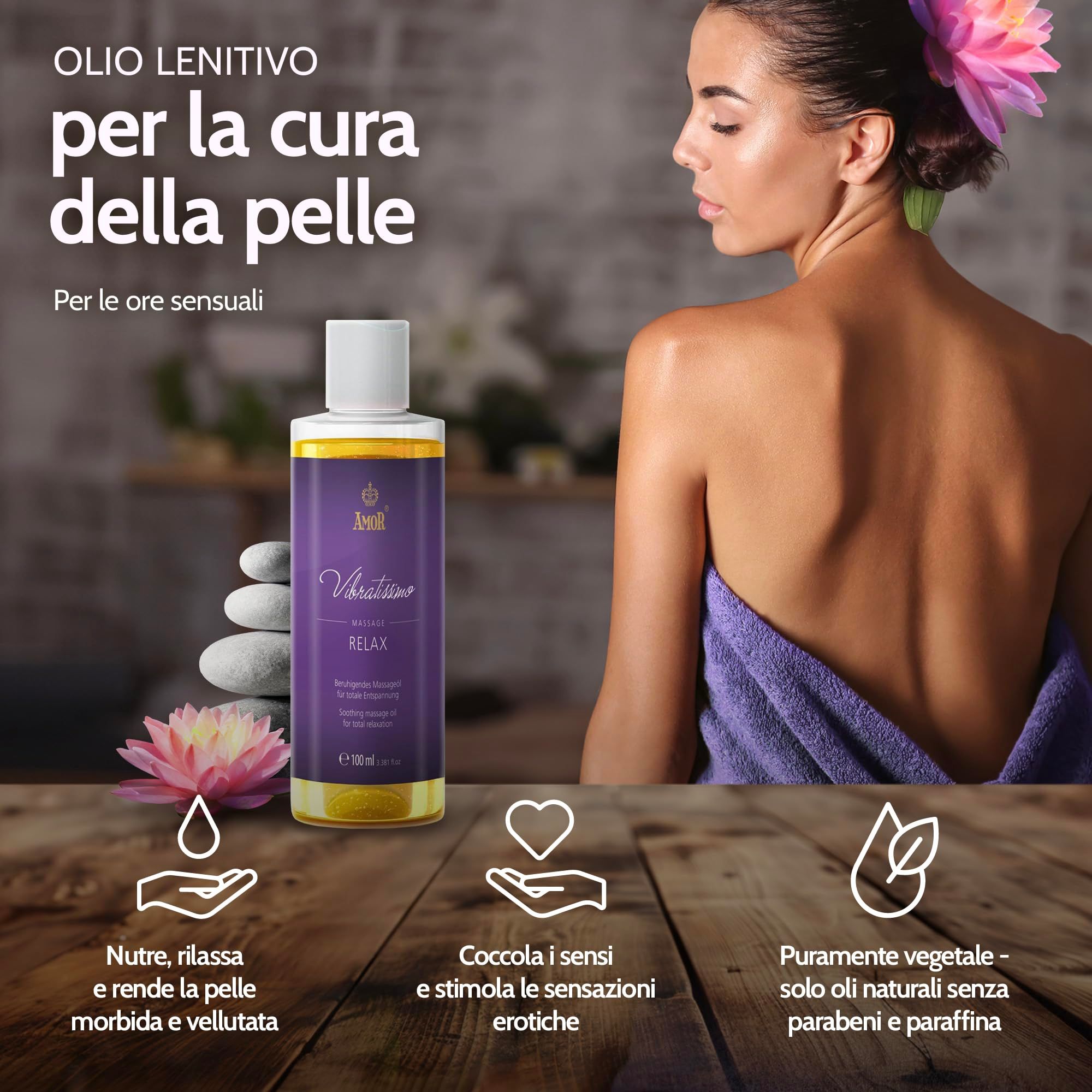Vibratissimo Massageöl Relax