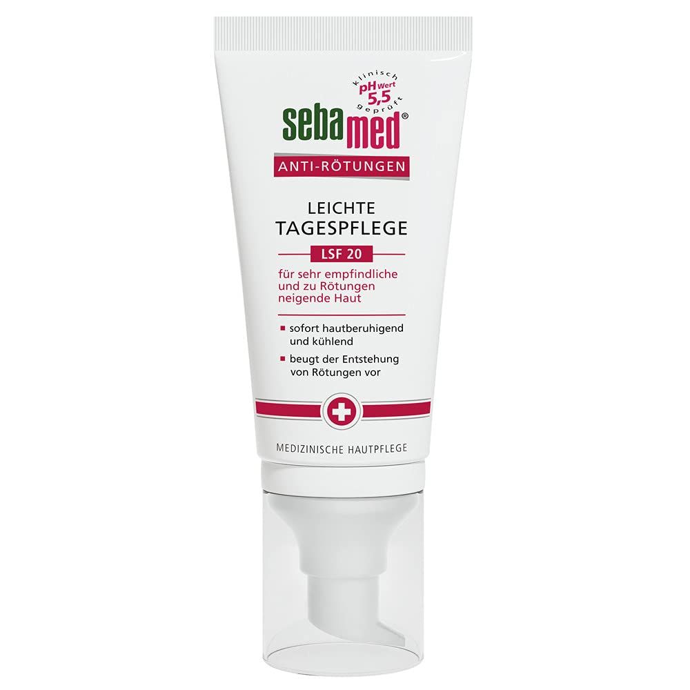 SEBAMED Anti-Rötungen Leichte Tagespflege, bei Rosacea, mindert Rötungen im Gesicht