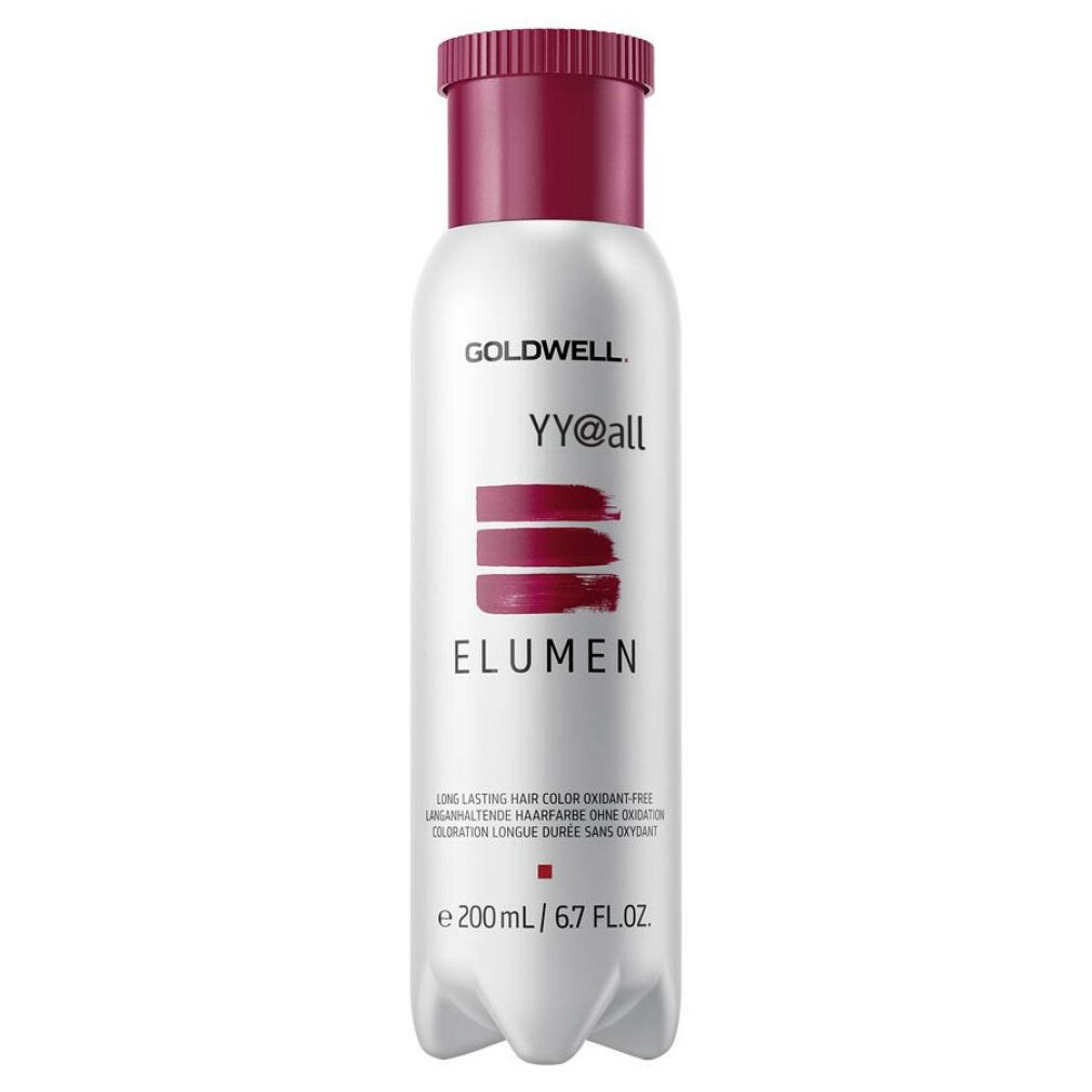Flasche Haarfarbe. Goldwell, YY@all, Elumen. 200 ml.