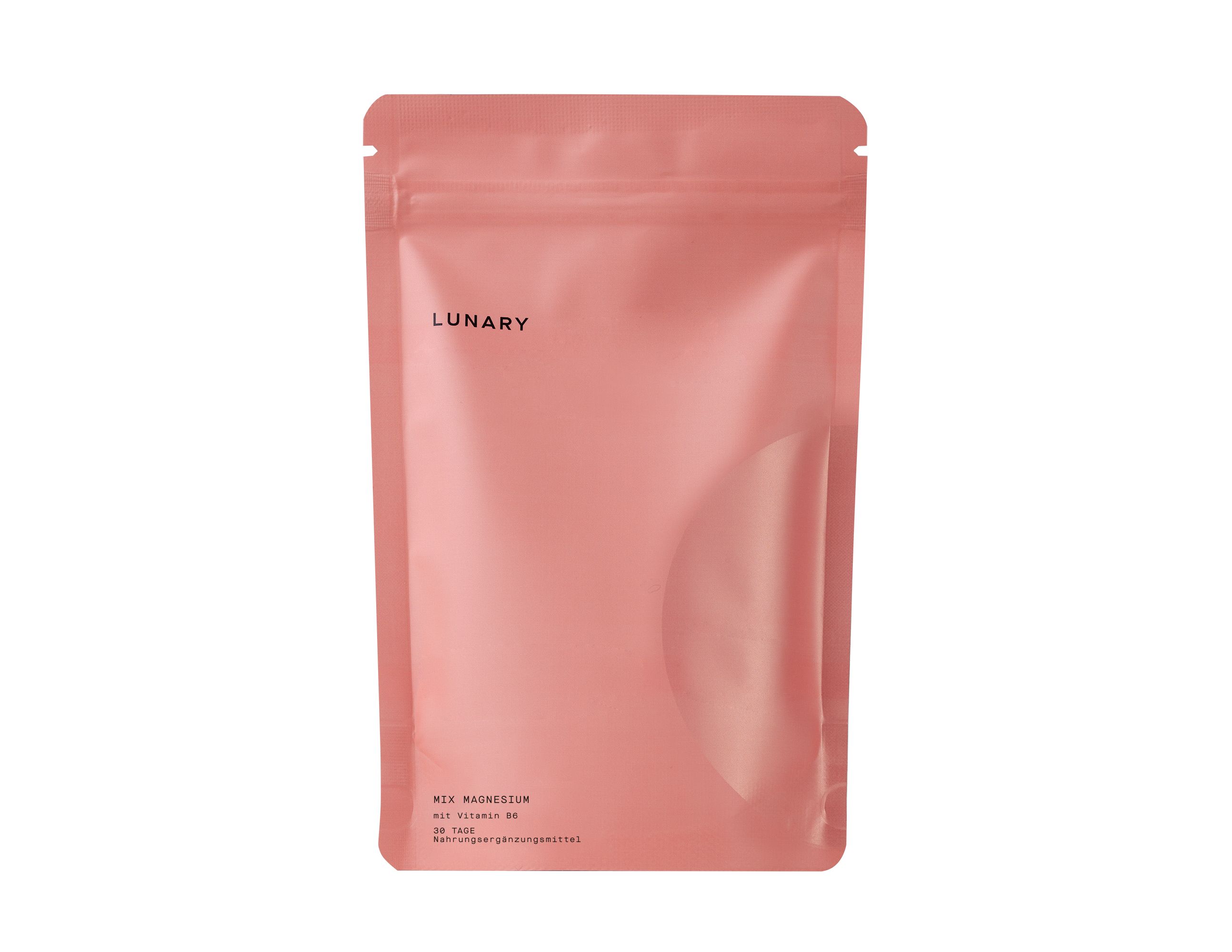 LUNARY Magnesium 4-fach Komplex, gut verträglich und hoch verfügbar, mit Vitamin B6