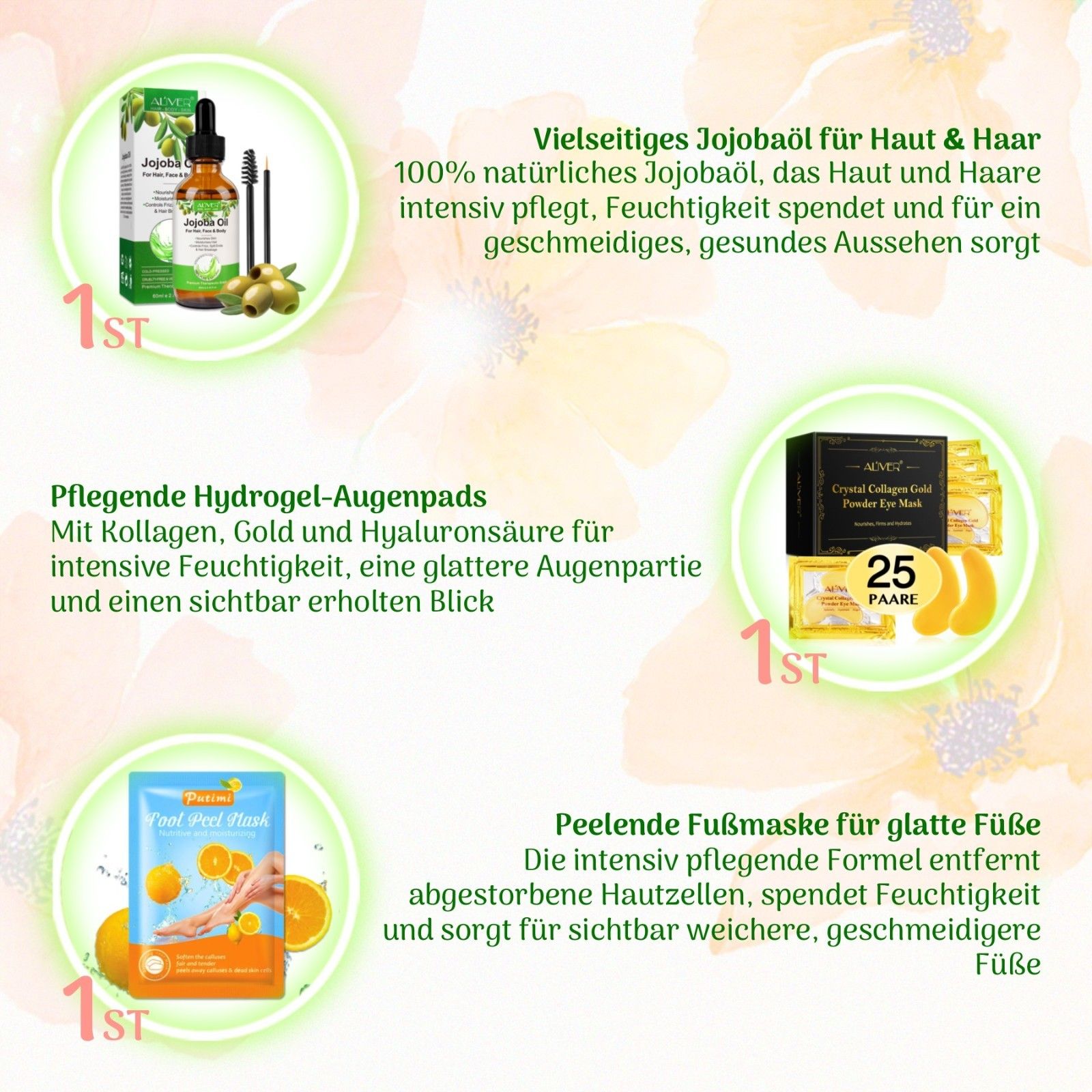 P-Beauty Pflege-Geschenkbox Damen Beauty Hautpflege