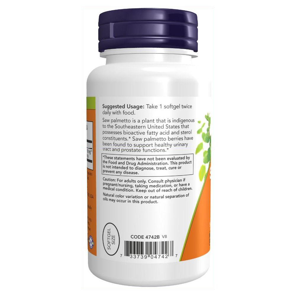 NOW Foods Sägepalmen-Extrakt 160 mg