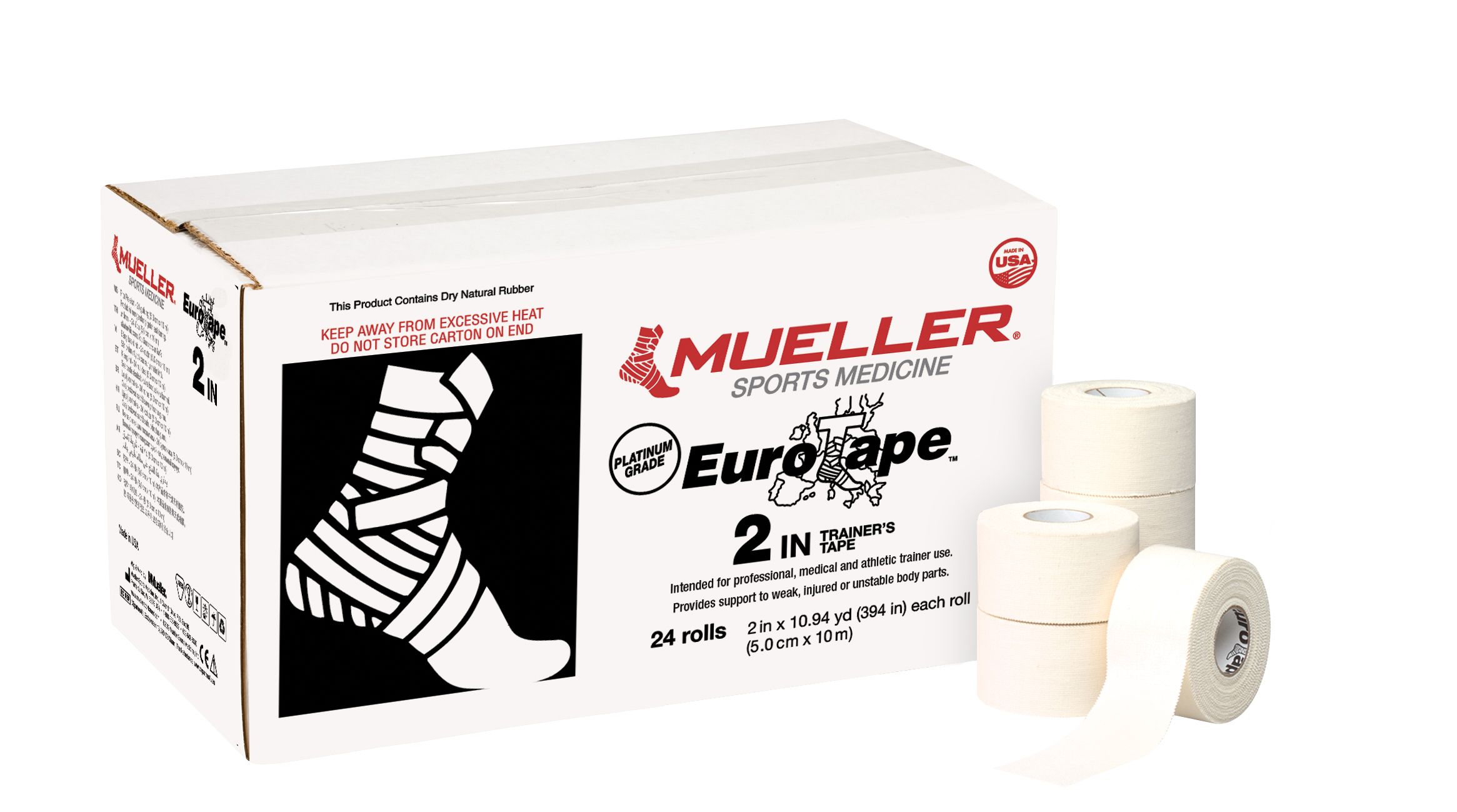 Mueller Euro Tape Platinum Grade 1 St - Shop Apotheke