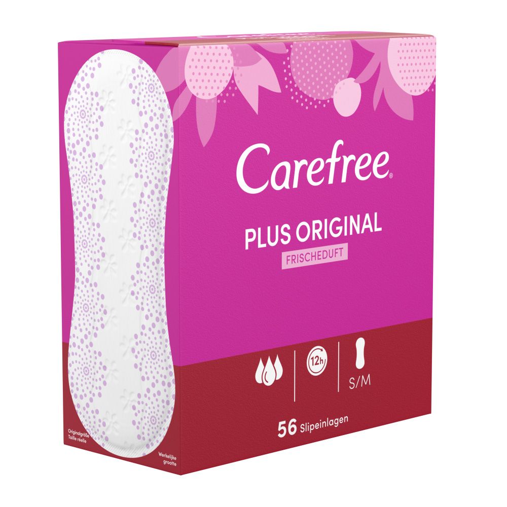 CAREFREE plus original Frischeduft Slipeinlagen