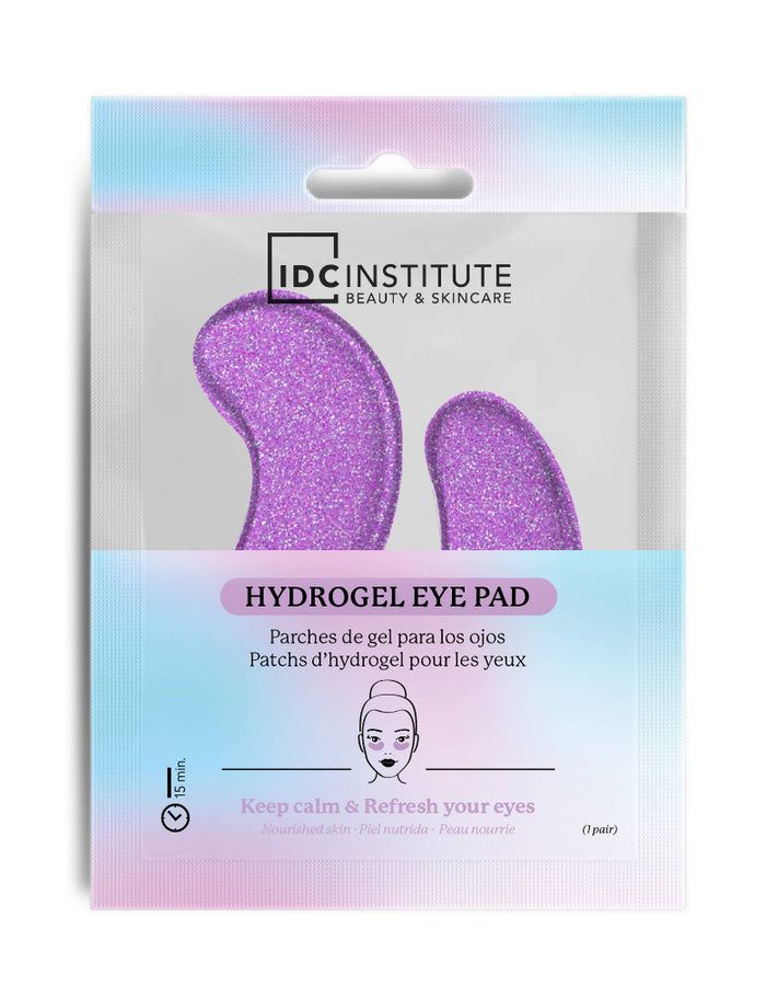 Idc Institute Glitter Augenpads - Violett