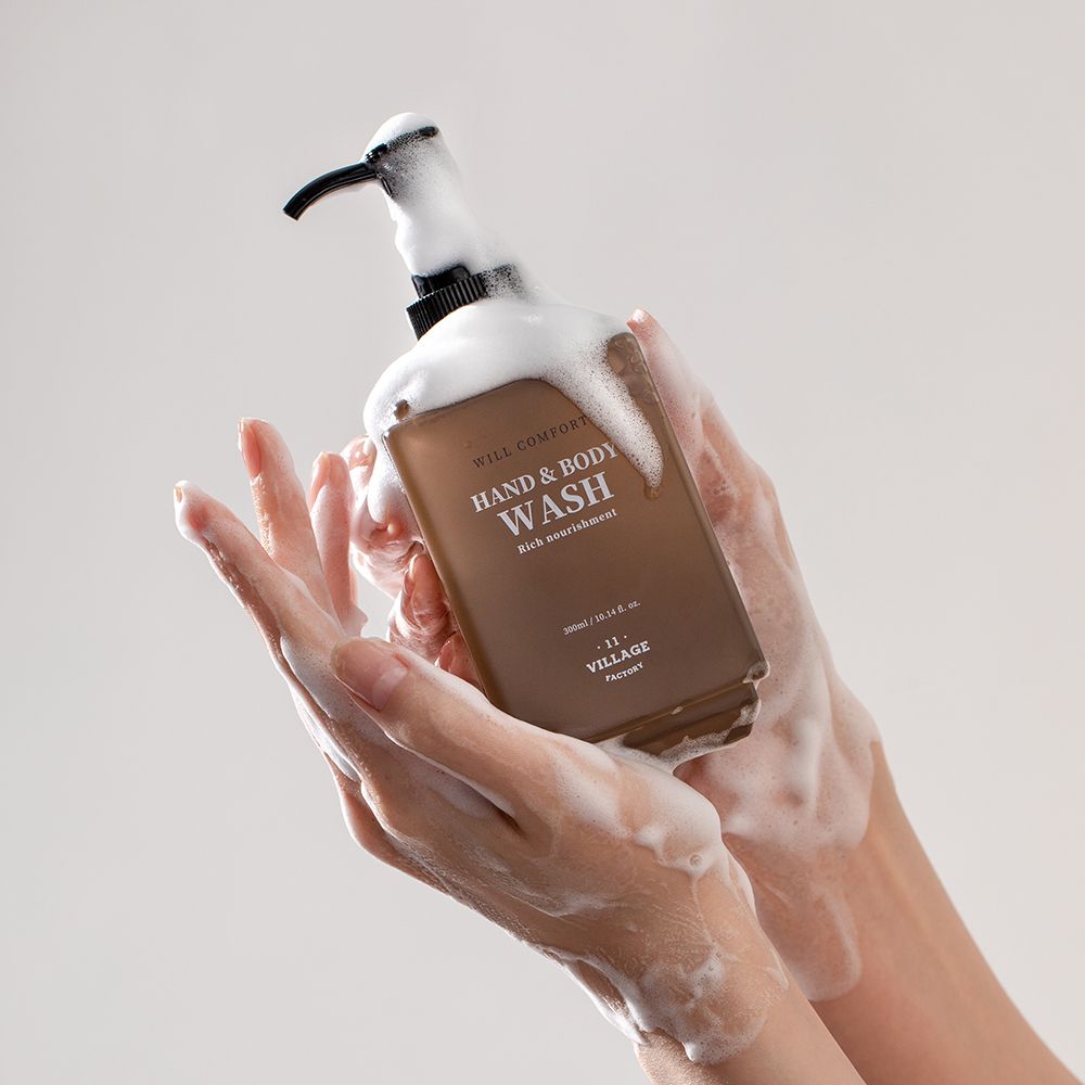 VILLAGE 11 FACTORY Will Comfort Hand and Body Wash deep nourishing Body gel