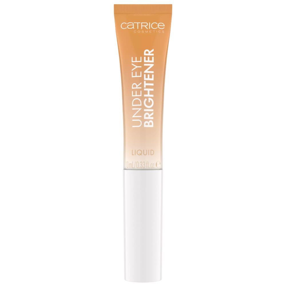 Catrice Flüssiger Concealer für die Augenpartie. Tube. Text: Under Eye Brightener, Liquid.