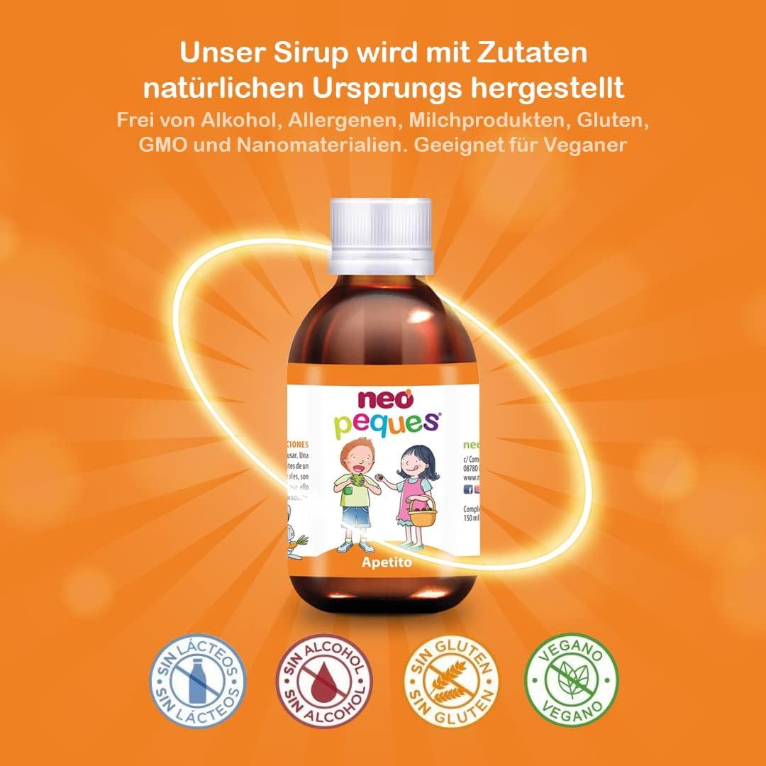 Neo Peques Appetite appetitanregendes Sirup