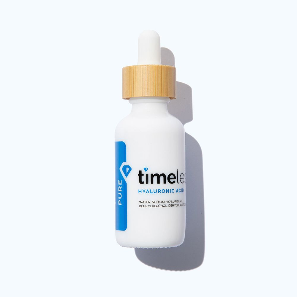TIMELESS SKIN CARE Hyaluronic Acid 100% Pure Hydrating Face Serum