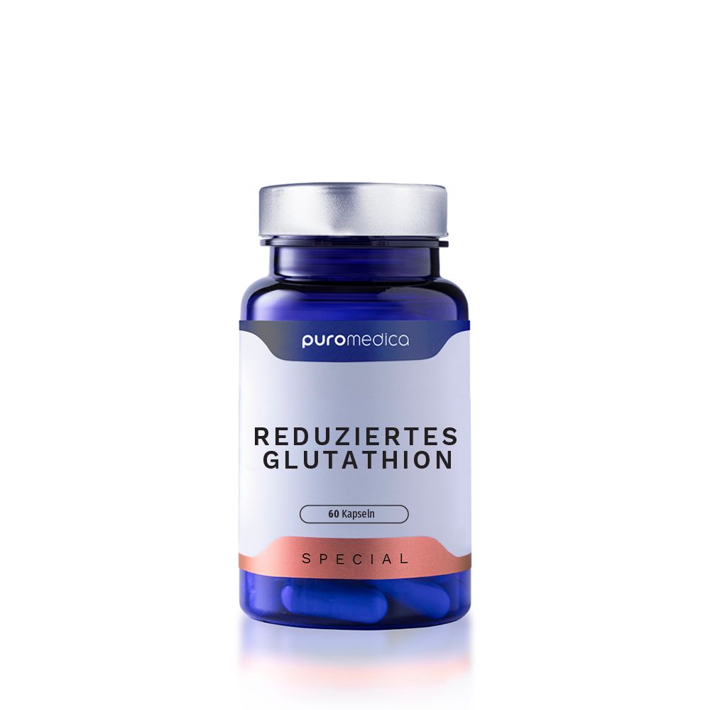 Puromédica Reduziertes Glutathion Kapseln, 60 Stück.