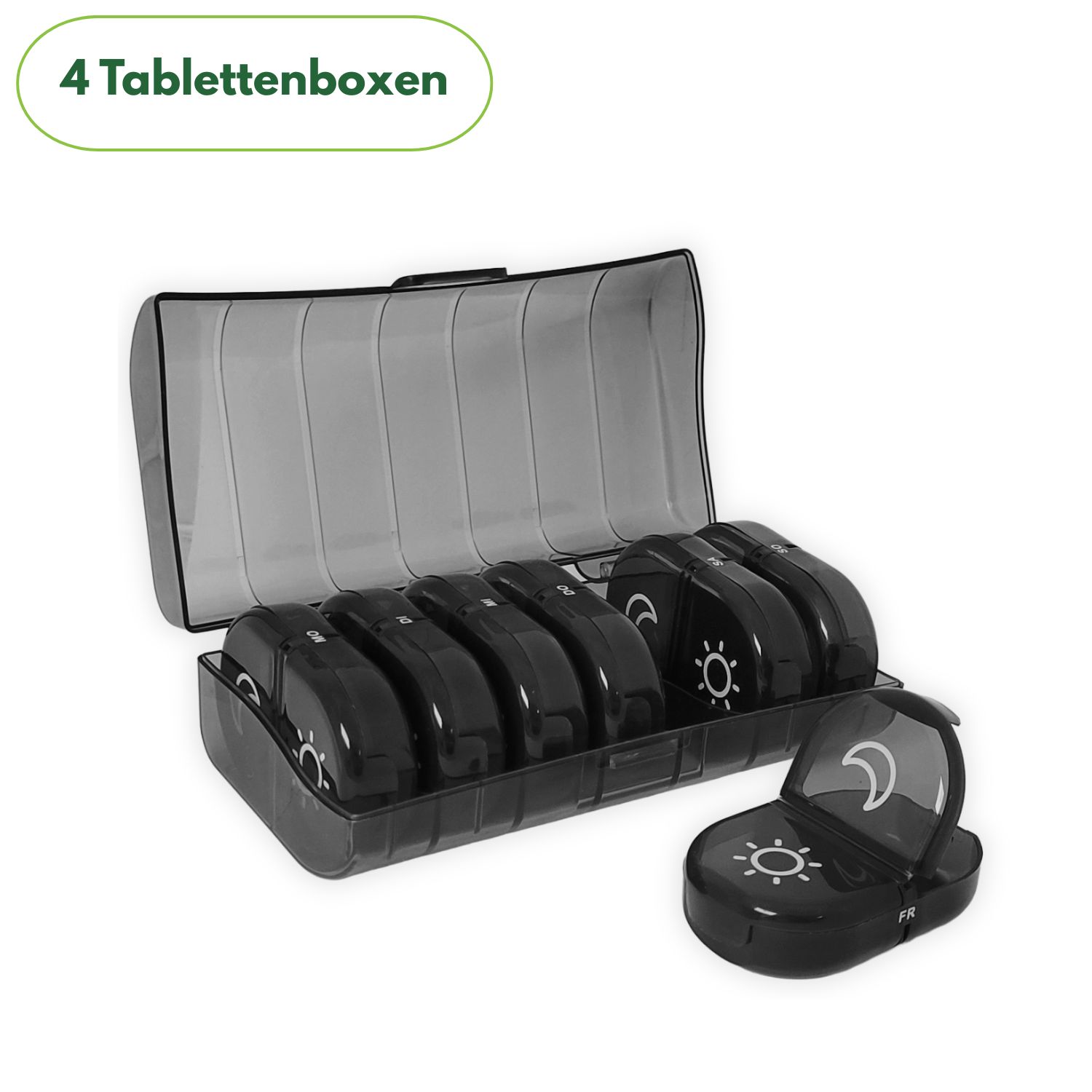 Frohbach 7-Tage-Tablettenbox 2-Fächer